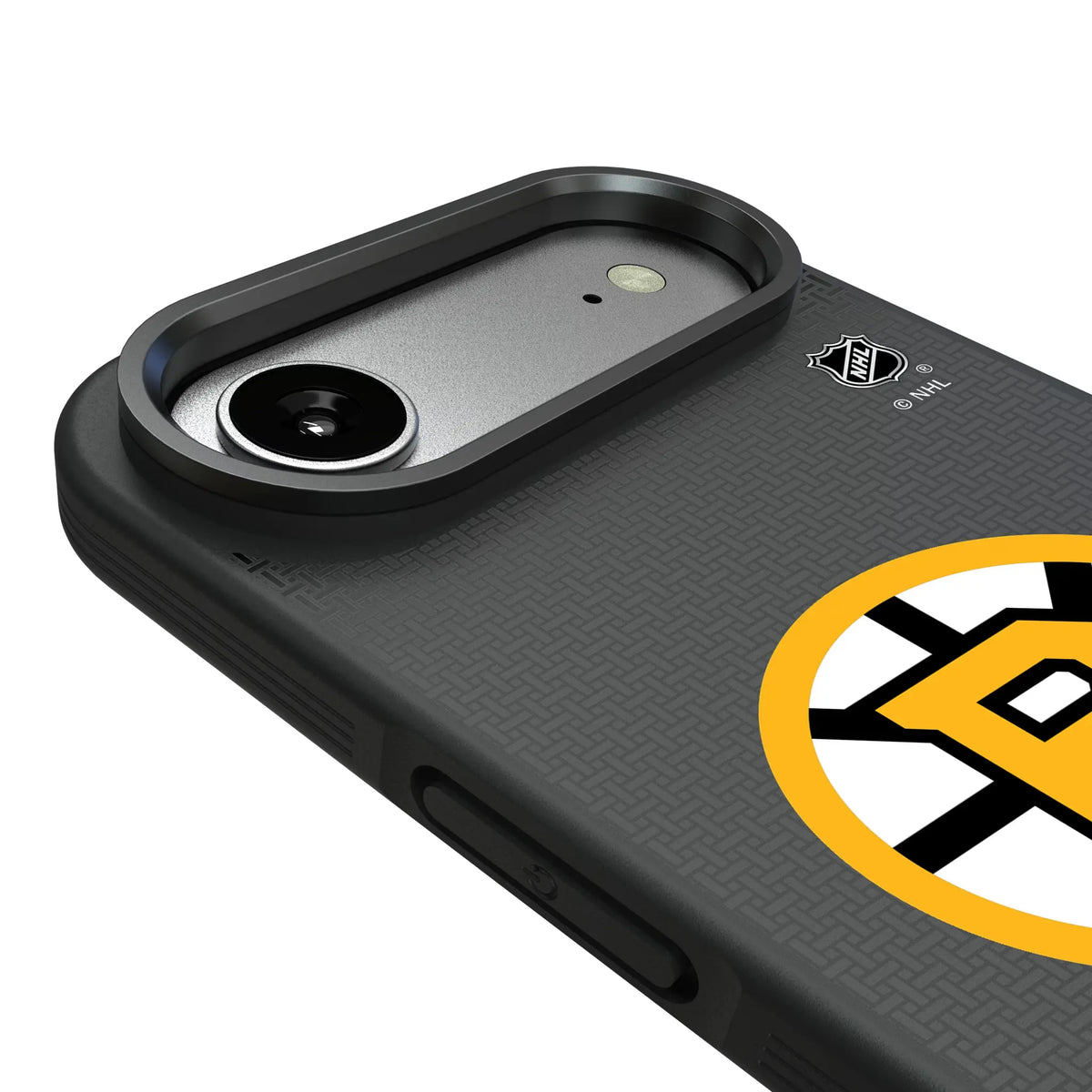 Boston Bruins Linen iPhone Bump Phone Case for Apple iPhone - Detail#Device_iPhone Air