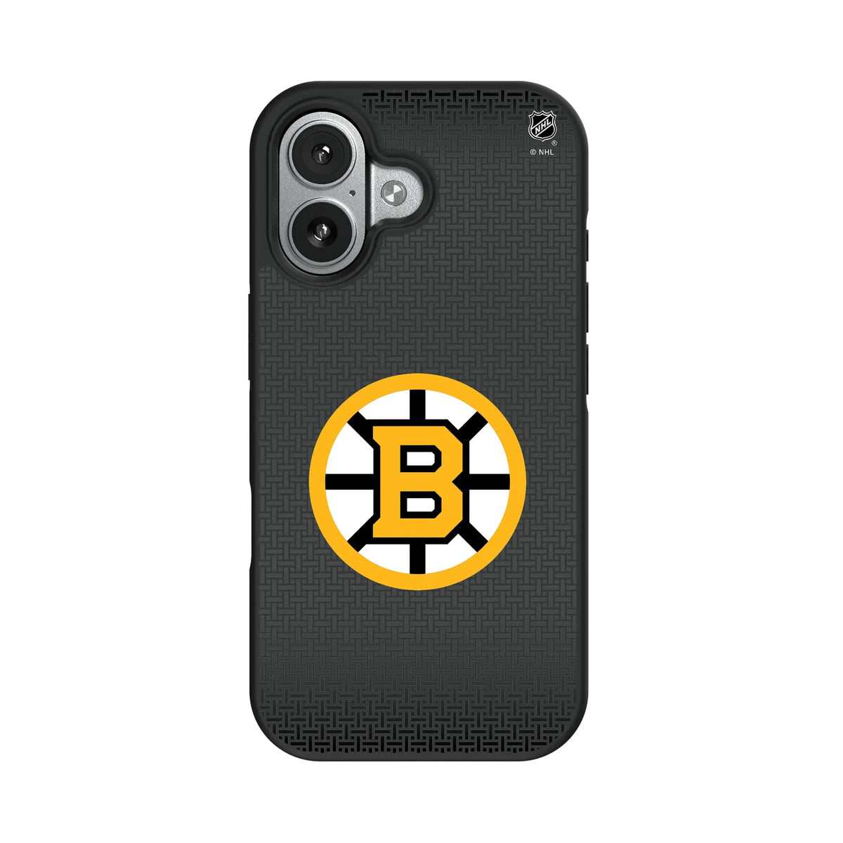 Boston Bruins Linen iPhone Bump Phone Case for Apple iPhone#Device_iPhone 17