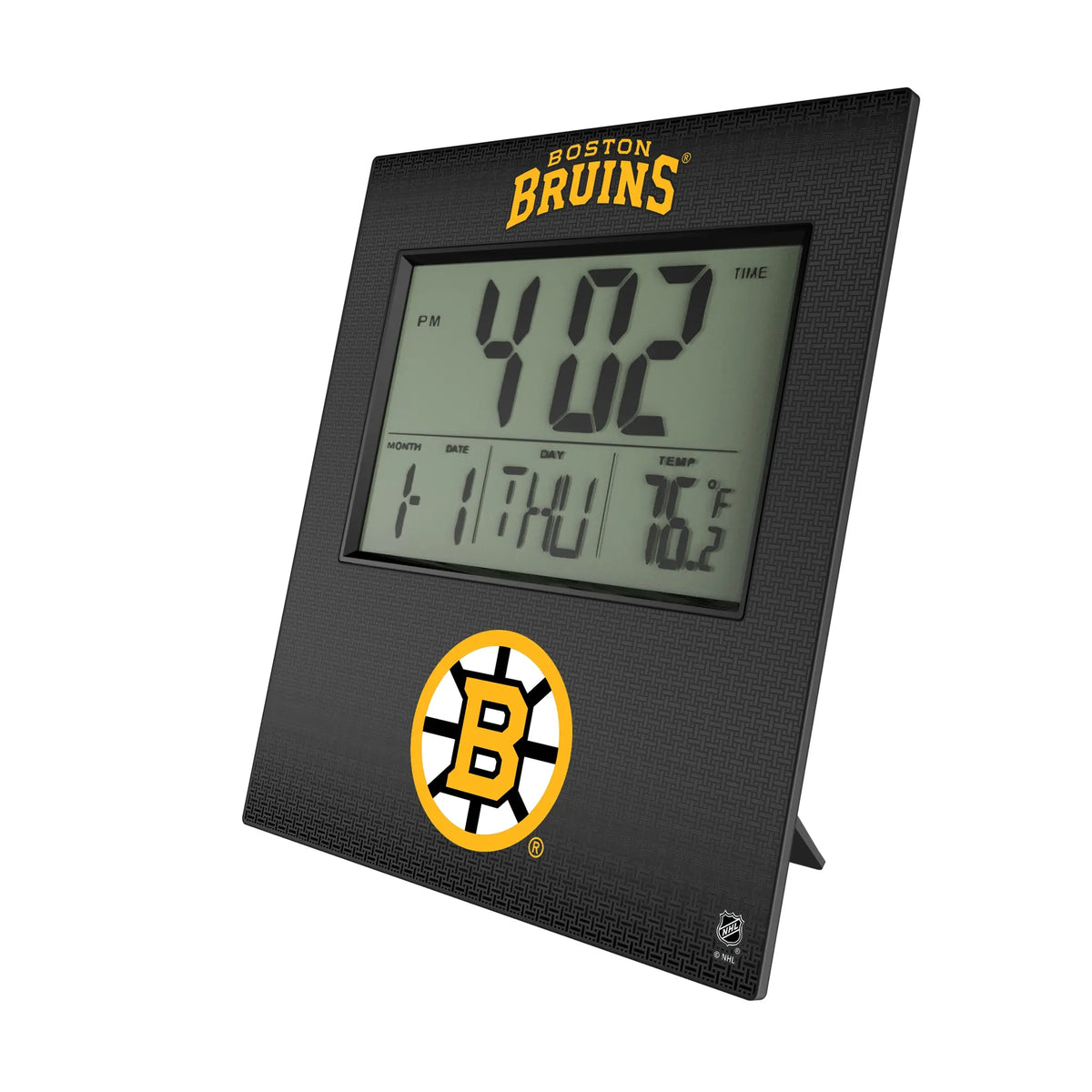 Boston Bruins Linen Wall Clock