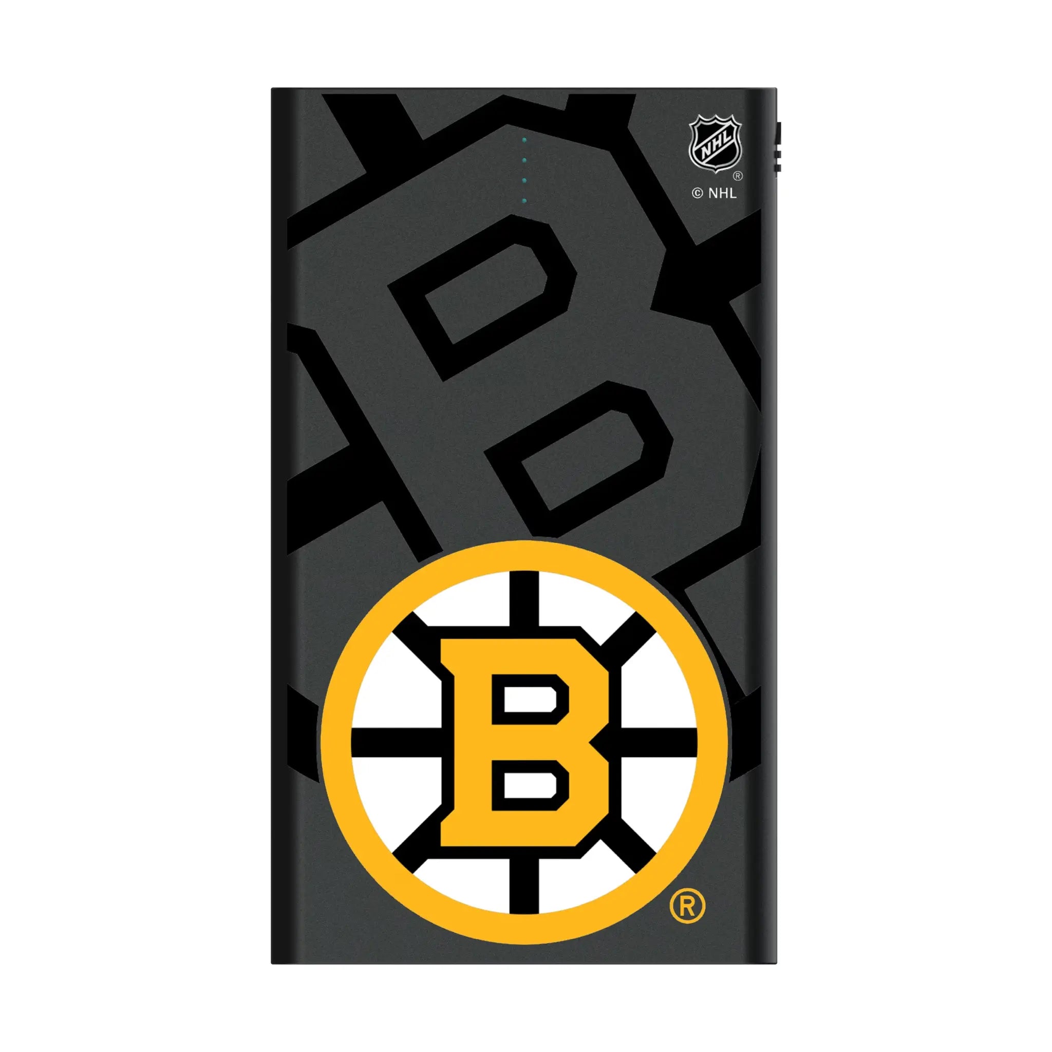 Boston Bruins Monocolor Tilt 5000mAh Flat Power Bank