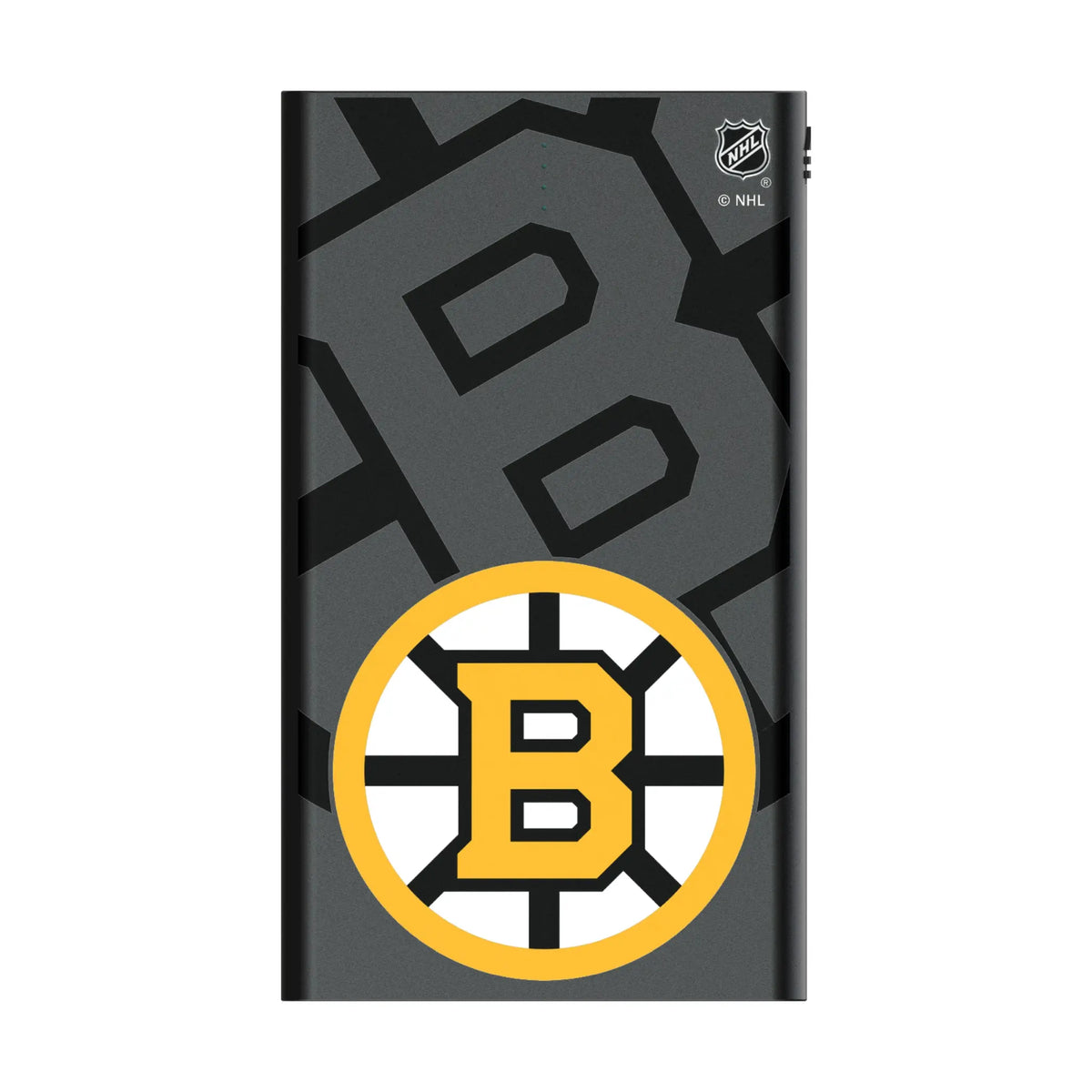 Boston Bruins Monocolor Tilt 5000mAh Flat Power Bank