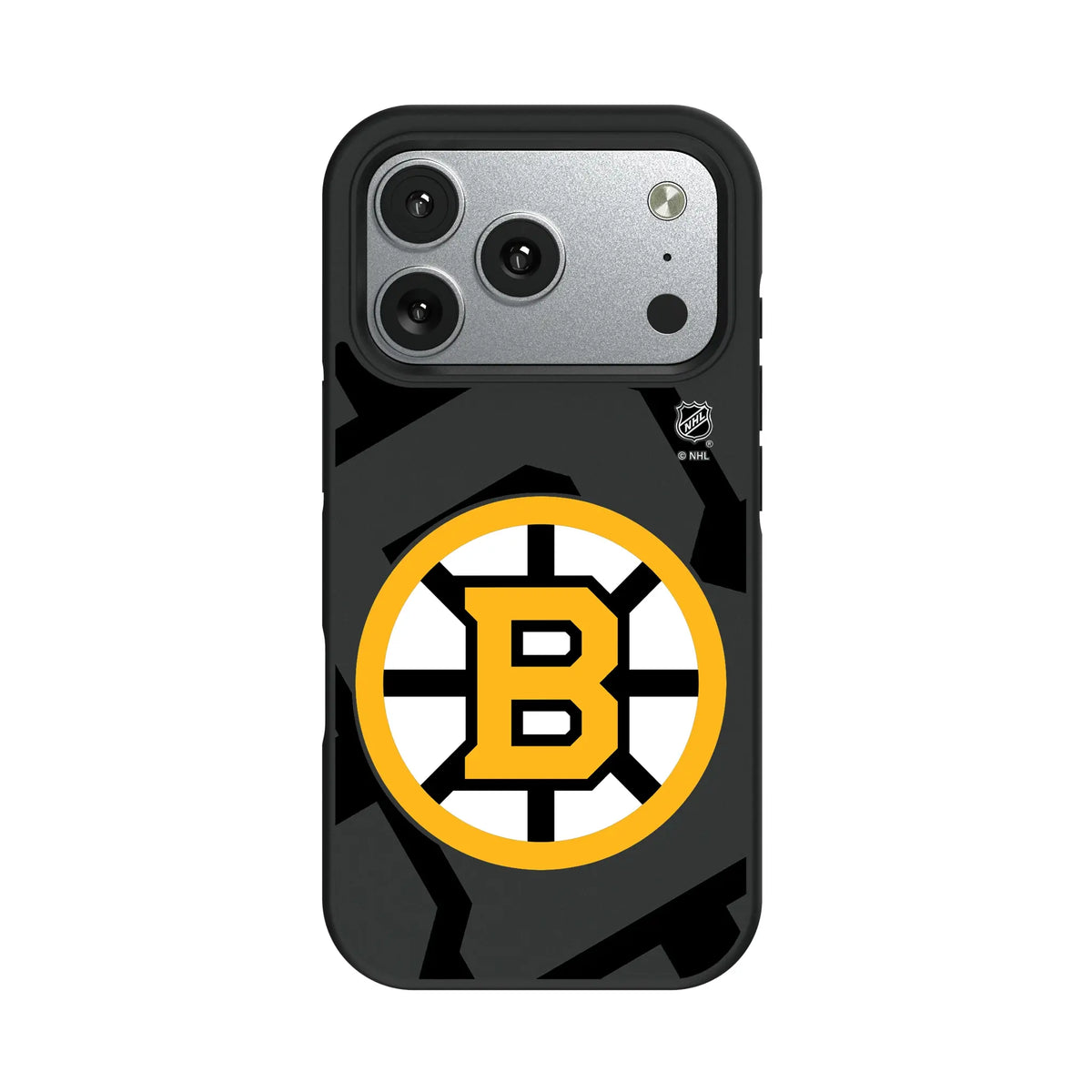 Boston Bruins Monocolor Tilt iPhone Bump Phone Case for Apple iPhone#Device_iPhone 17 Pro