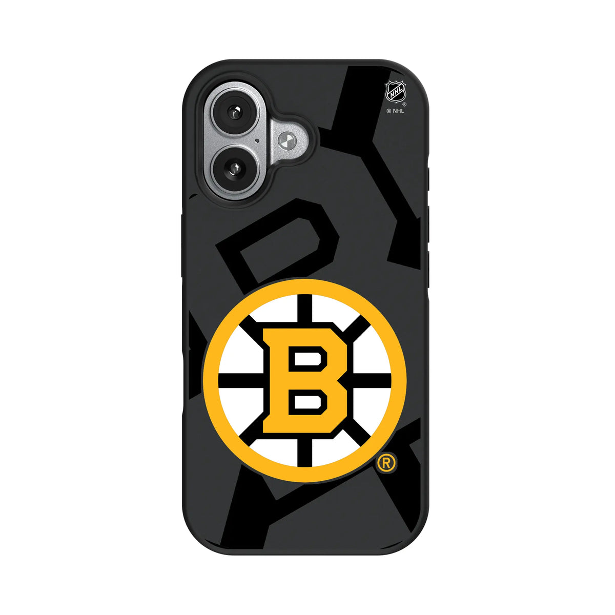 Boston Bruins Monocolor Tilt iPhone Bump Phone Case for Apple iPhone#Device_iPhone 17
