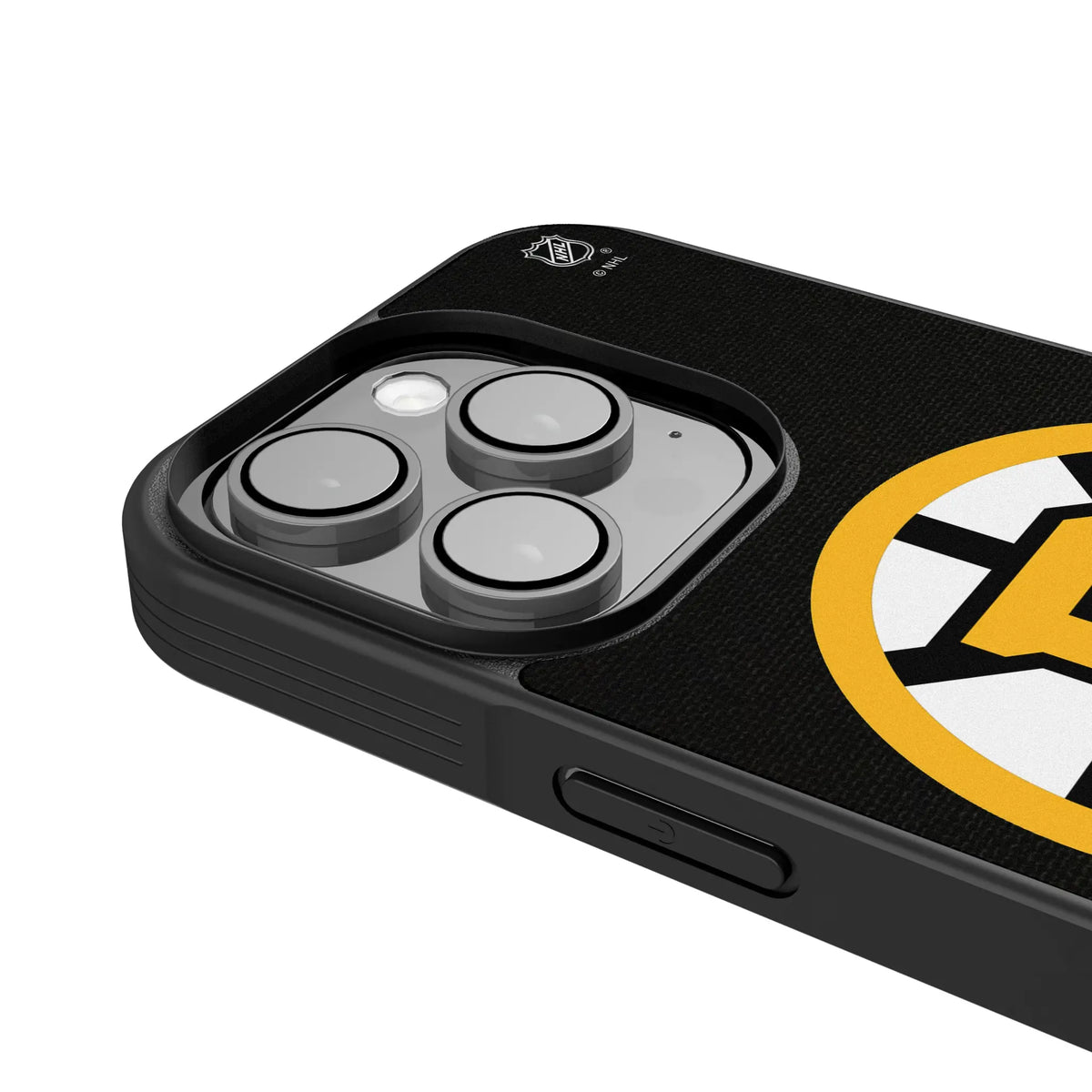 Boston Bruins Personalized Stripe iPhone Bump Phone Case for Apple iPhone - Detail