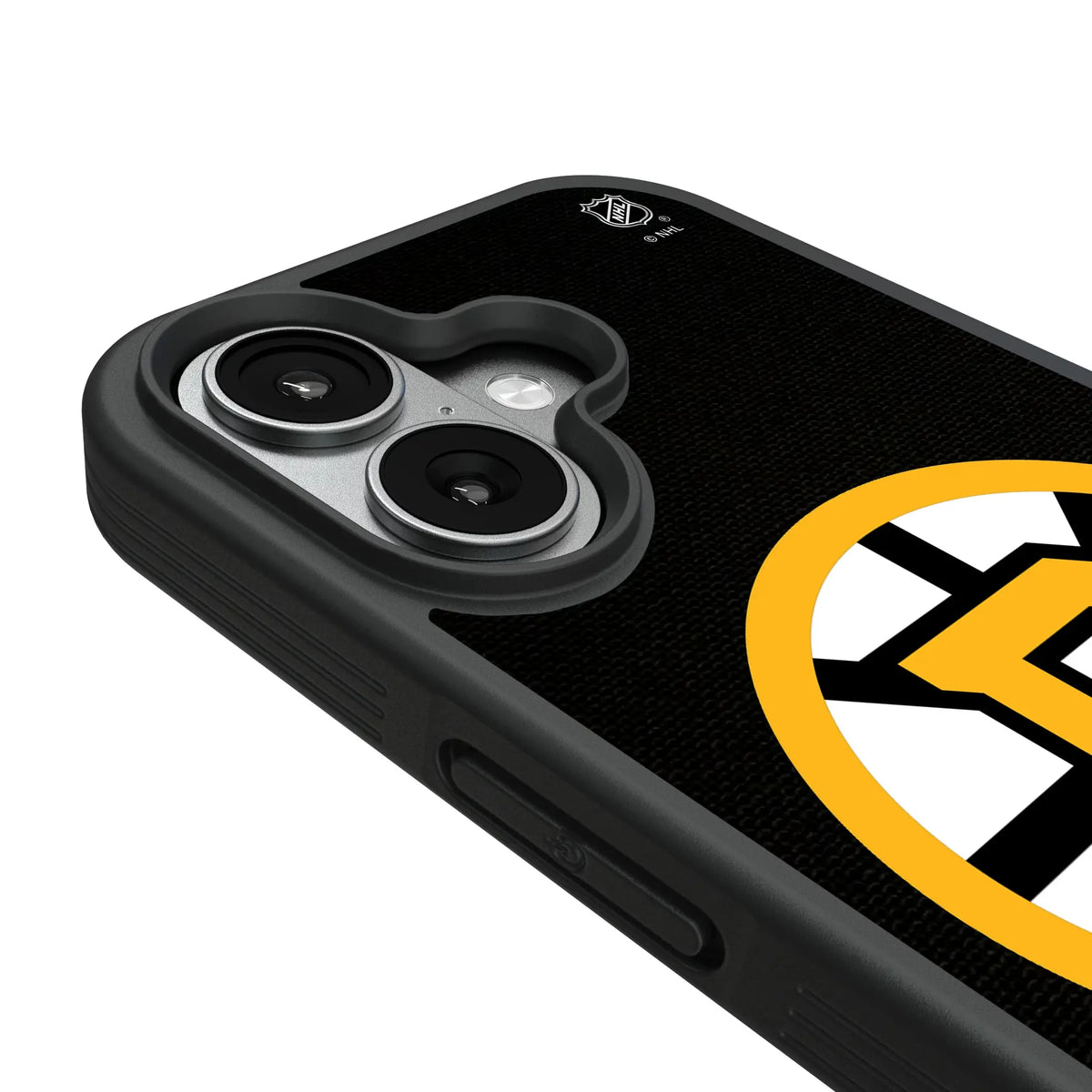Boston Bruins Personalized Stripe iPhone Bump Phone Case for Apple iPhone - Detail#Device_iPhone 17
