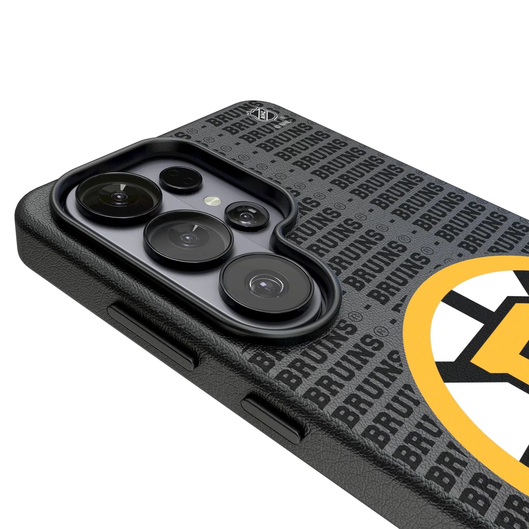 Boston Bruins Text Backdrop Galaxy MagSafe Compatible Phone Case for Samsung Galaxy - Detail#Device_Galaxy S26 Ultra