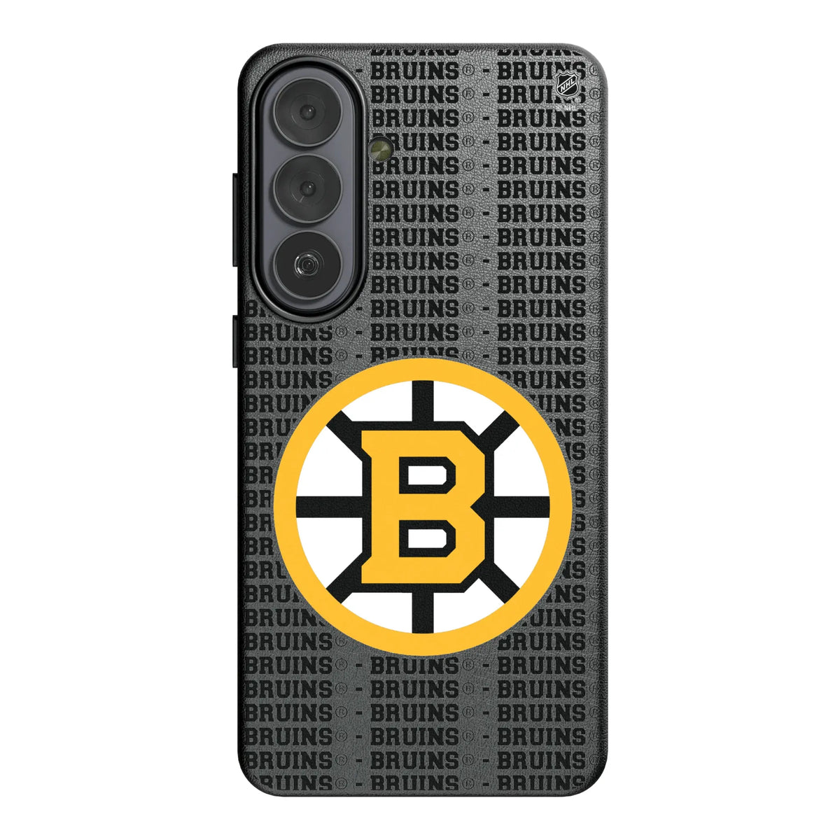 Boston Bruins Text Backdrop Galaxy MagSafe Compatible Phone Case for Samsung Galaxy#Device_Galaxy S26 Plus
