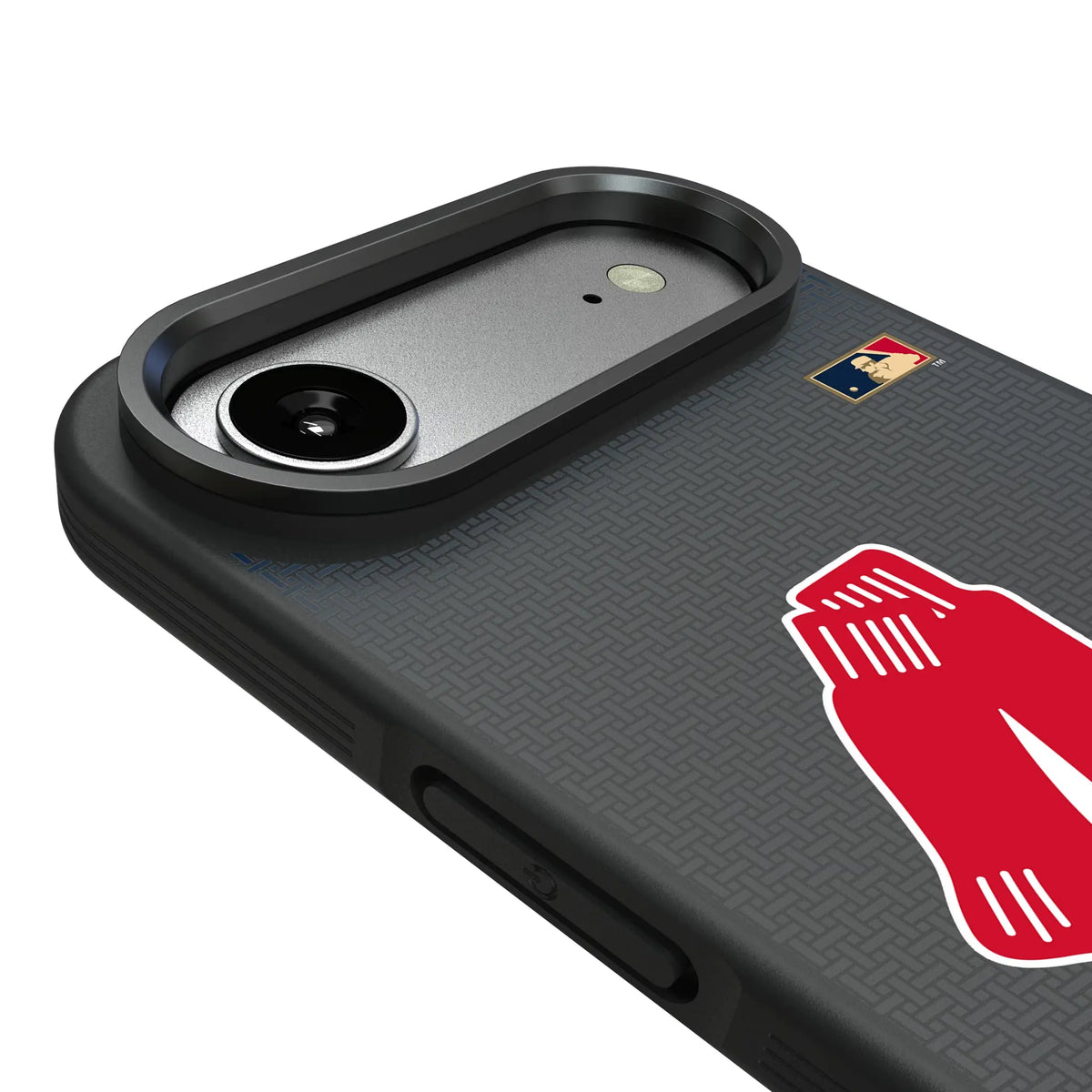 Boston Red Sox 1924-1960 - Cooperstown Collection Linen iPhone Bump Phone Case for Apple iPhone - Detail#Device_iPhone Air