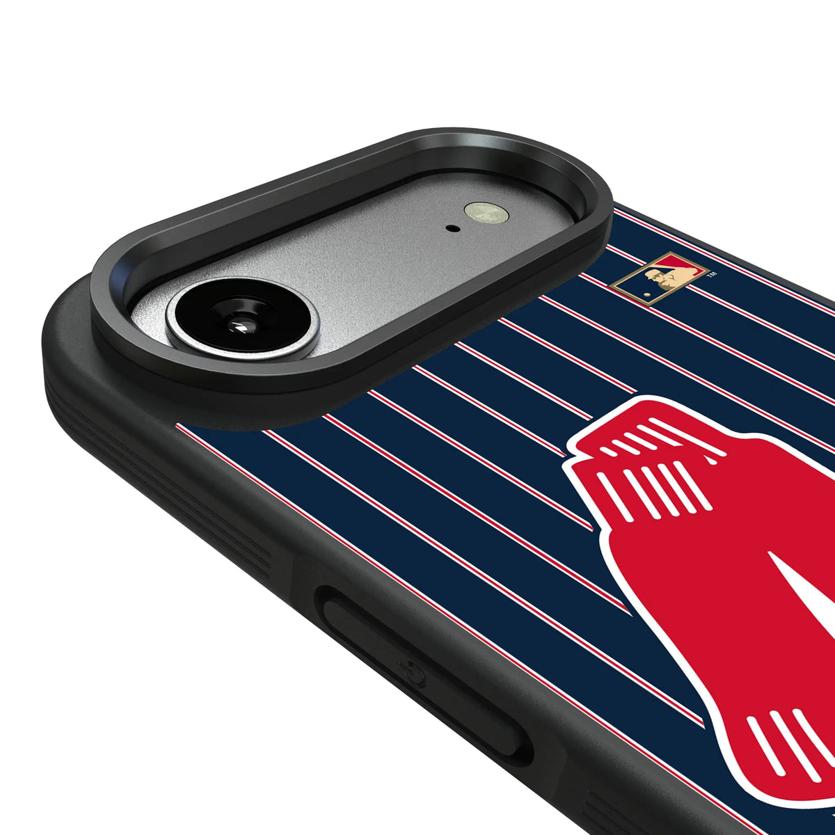 Boston Red Sox 1924-1960 - Cooperstown Collection Pinstripe iPhone Bump Phone Case for Apple iPhone - Detail#Device_iPhone Air