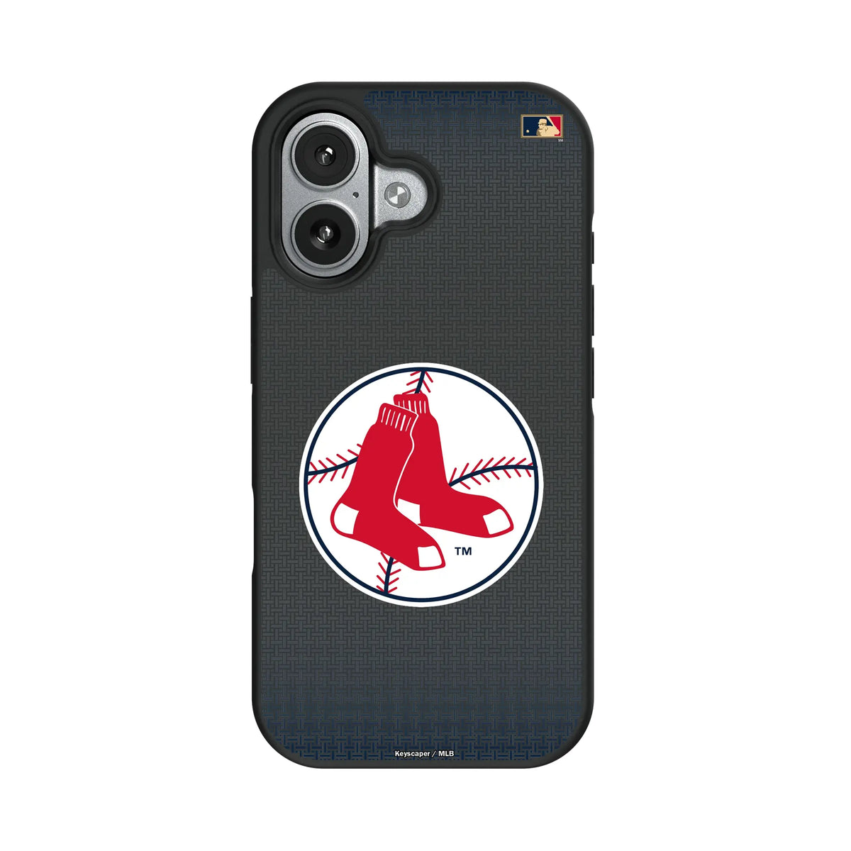Boston Red Sox 1970-1975 - Cooperstown Collection Linen iPhone Bump Phone Case for Apple iPhone#Device_iPhone 17