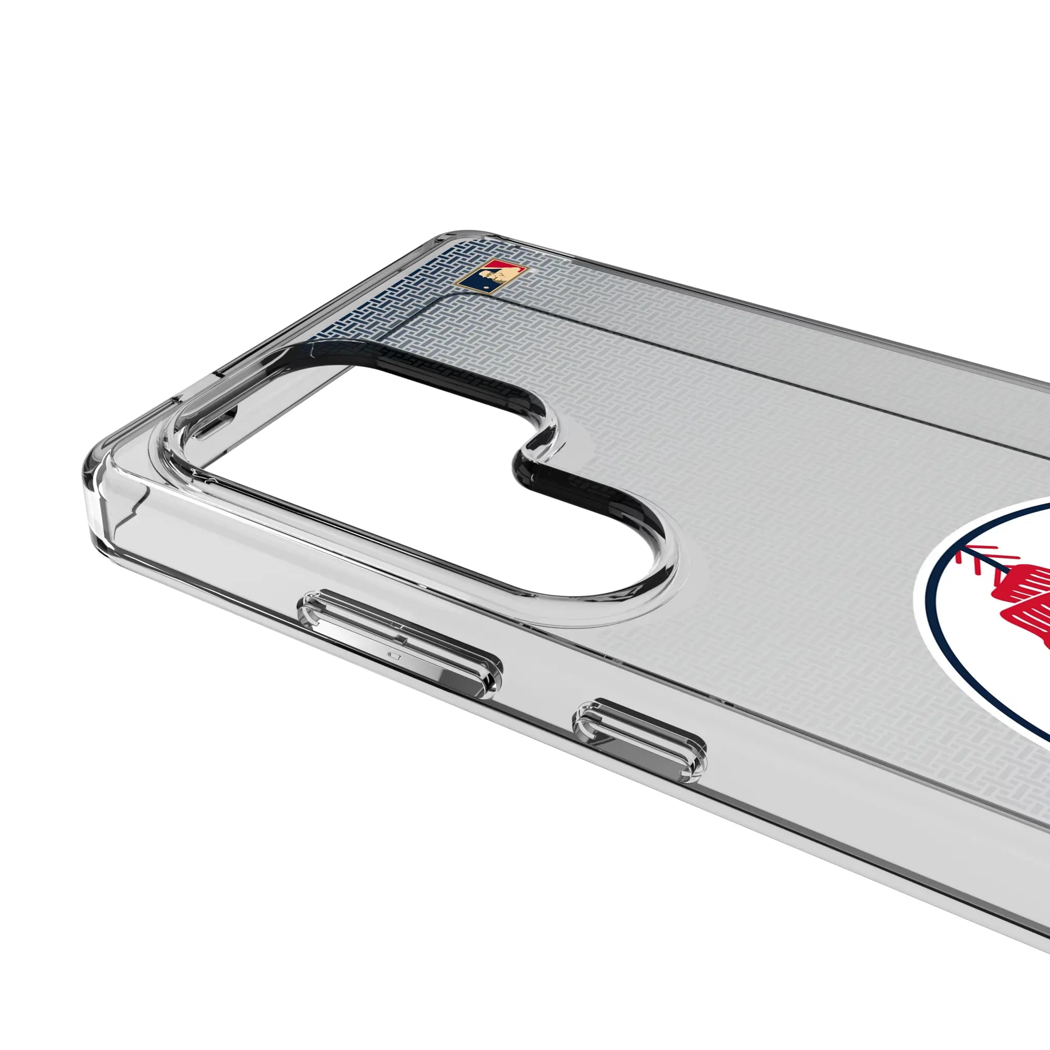 Boston Red Sox 1970-1975 - Cooperstown Collection Linen Galaxy Clear Phone Case for Samsung Galaxy - Detail#Device_Galaxy S25 Ultra