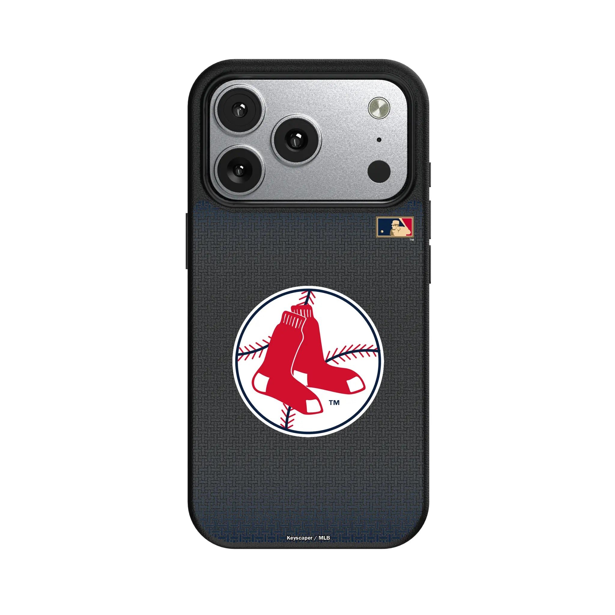 Boston Red Sox 1970-1975 - Cooperstown Collection Linen iPhone MagSafe Compatible Phone Case for Apple iPhone#Device_iPhone 17 Pro