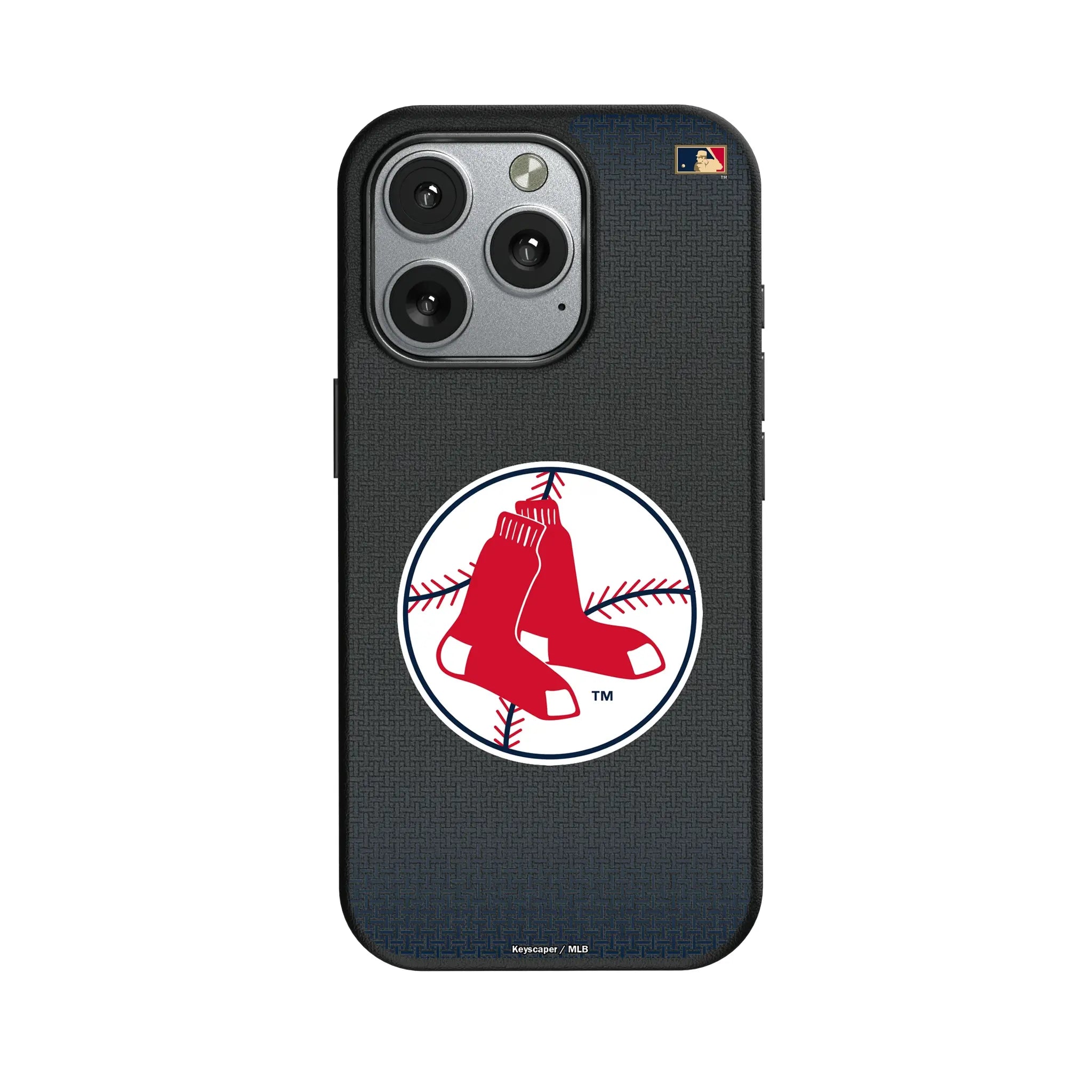 Boston Red Sox 1970-1975 - Cooperstown Collection Linen iPhone MagSafe Compatible Phone Case for Apple iPhone