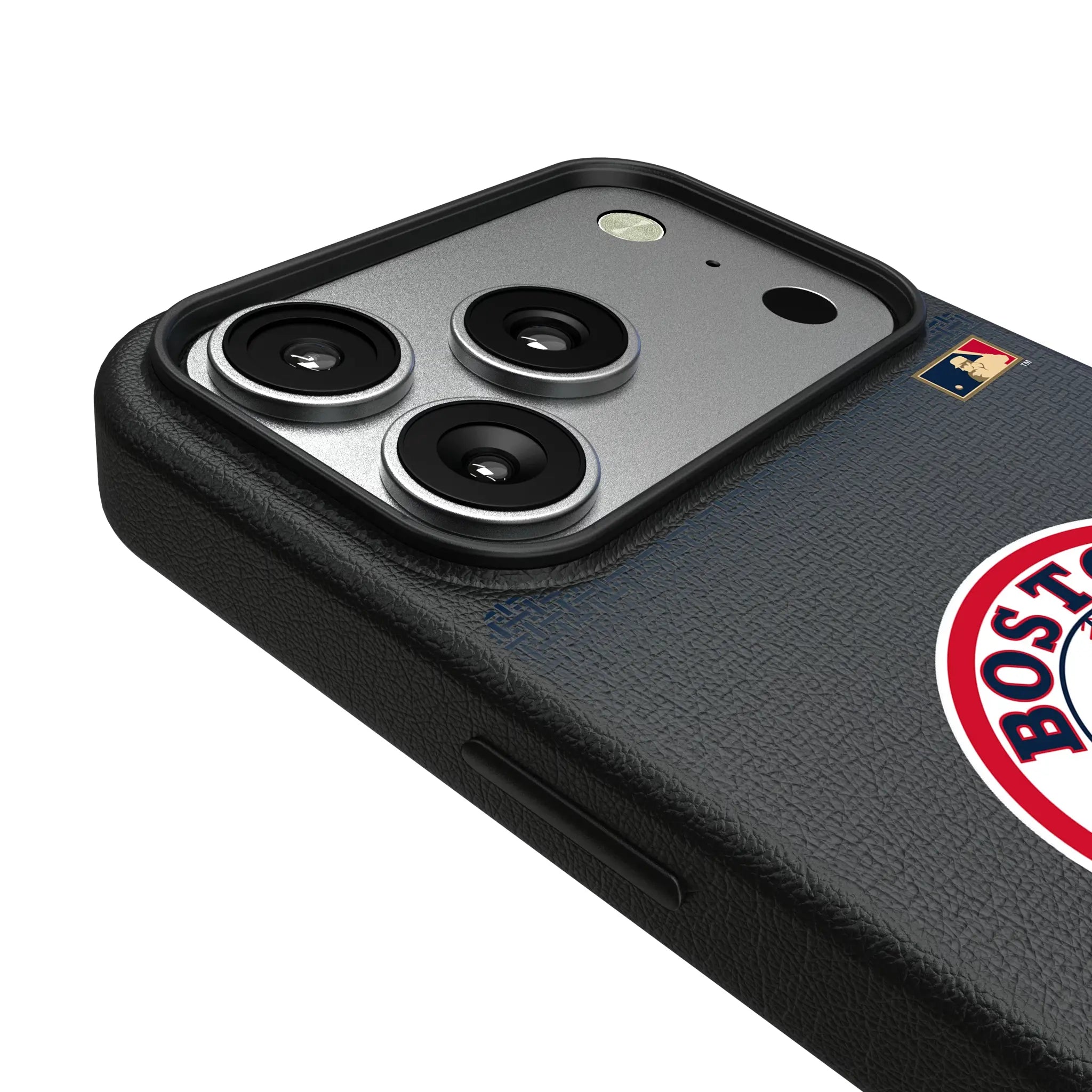Boston Red Sox 1976-2008 - Cooperstown Collection Linen iPhone MagSafe Compatible Phone Case for Apple iPhone - Detail#Device_iPhone 17 Pro