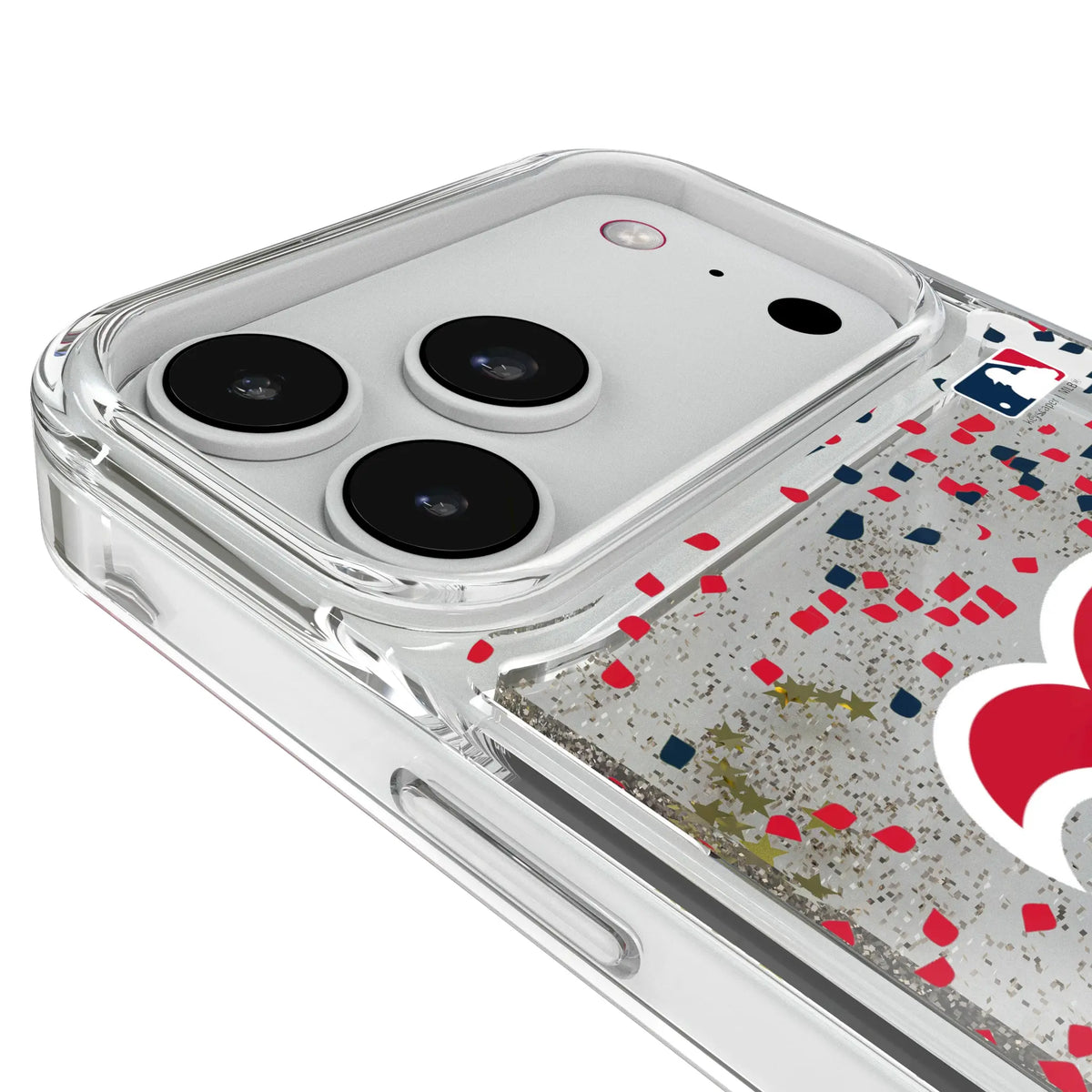 Boston Red Sox Confetti iPhone Glitter Phone Case for Apple iPhone - Detail#Device_iPhone 18 Pro Max