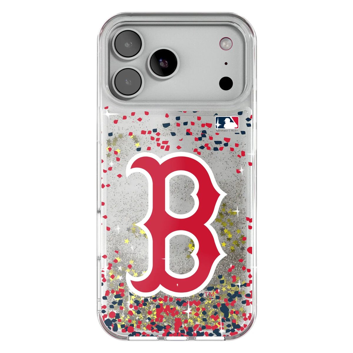 Boston Red Sox Confetti Glitter Phone Case for Apple iPhone
