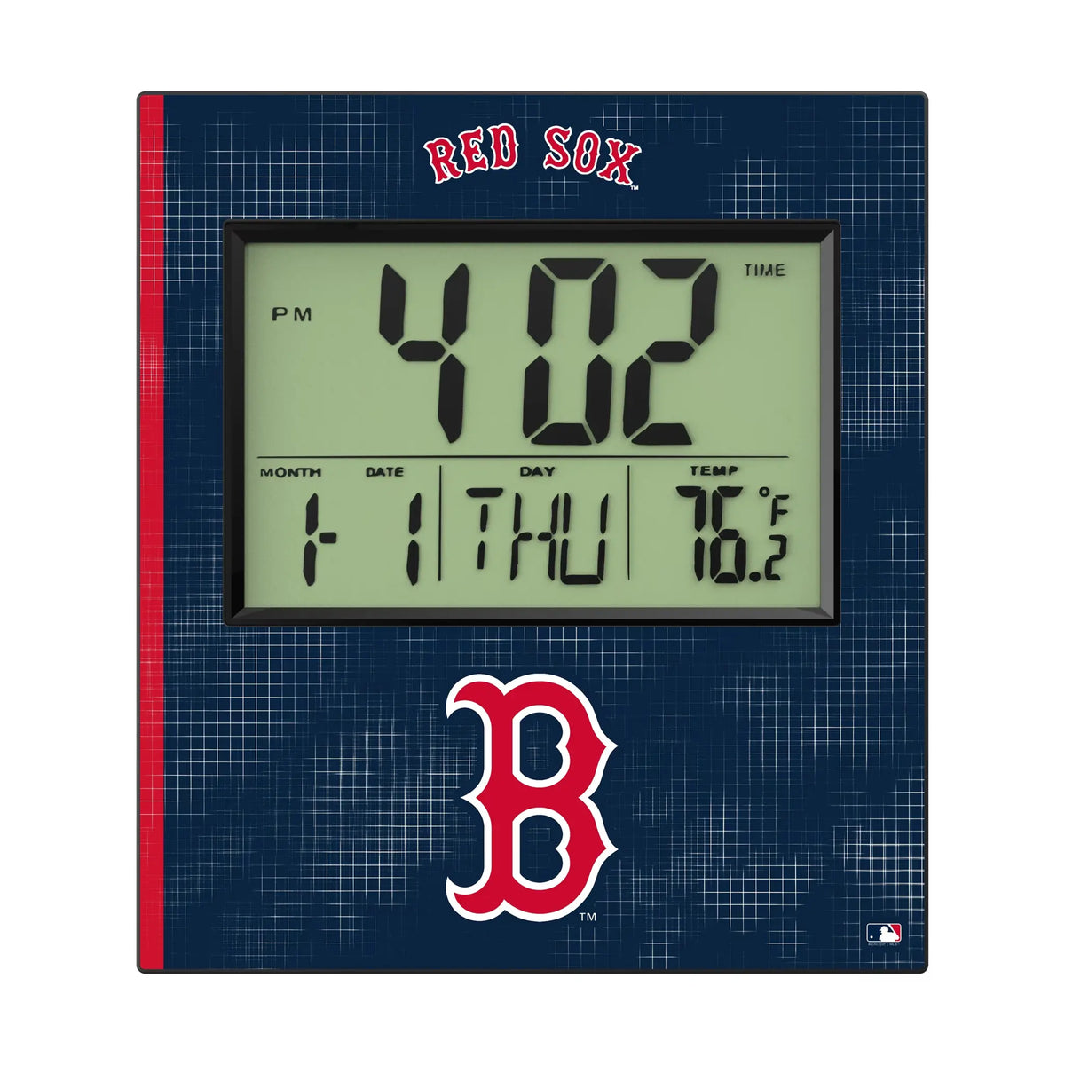 Boston Red Sox Hatch Wall Clock