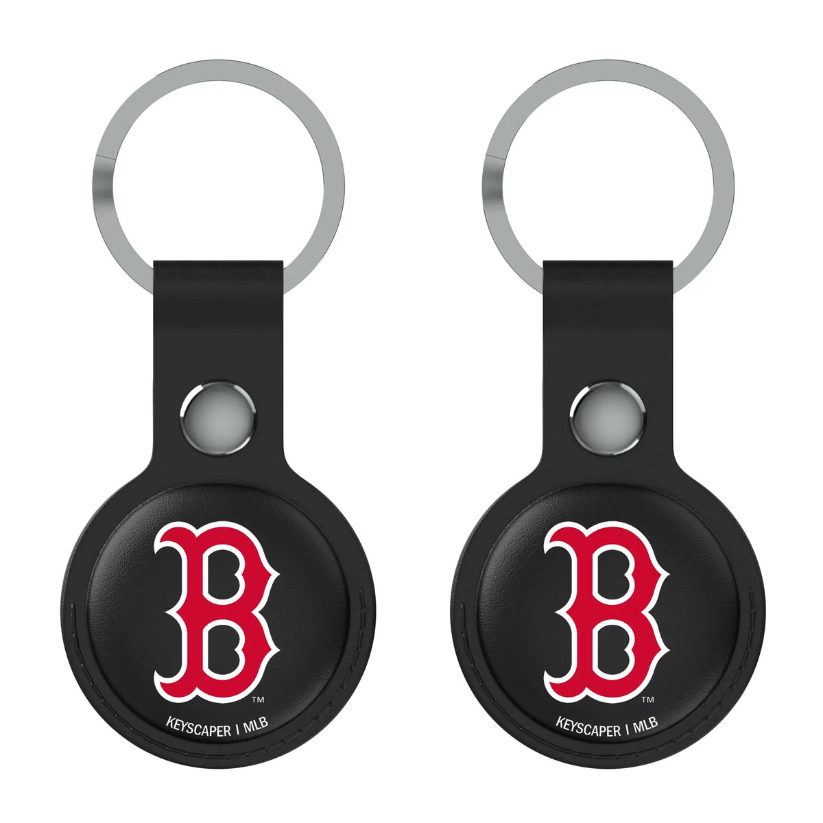 Boston Red Sox Insignia AirTag Black Airtag Holder 2-Pack