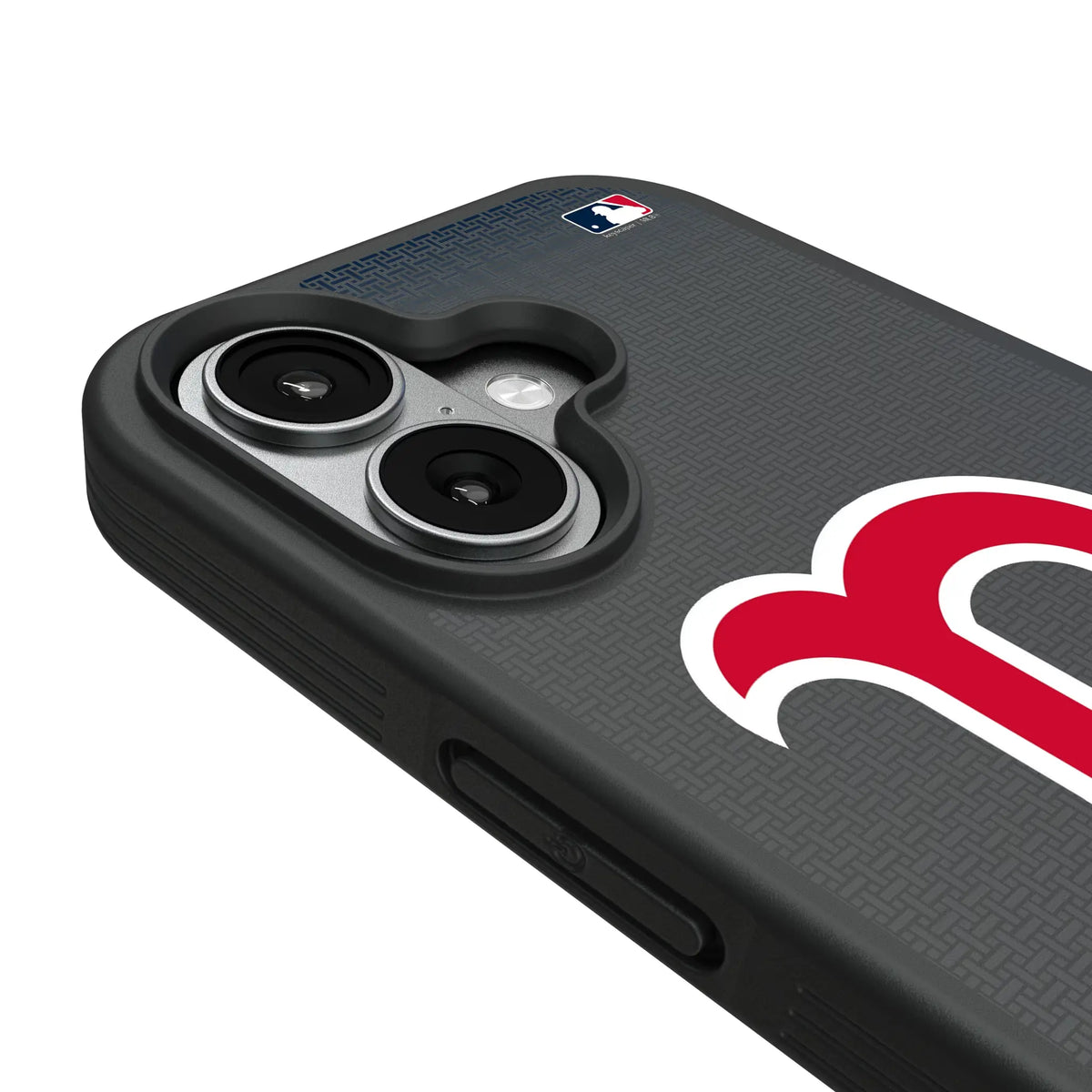 Boston Red Sox Linen iPhone Bump Phone Case for Apple iPhone - Detail#Device_iPhone 17