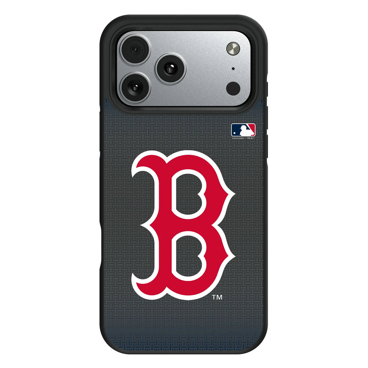 Boston Red Sox Linen iPhone Bump Phone Case for Apple iPhone#Device_iPhone 17 Pro Max
