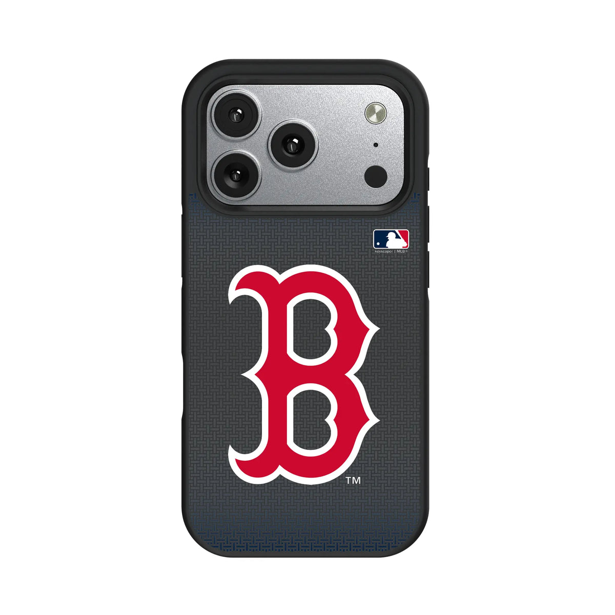 Boston Red Sox Linen iPhone Bump Phone Case for Apple iPhone#Device_iPhone 17 Pro