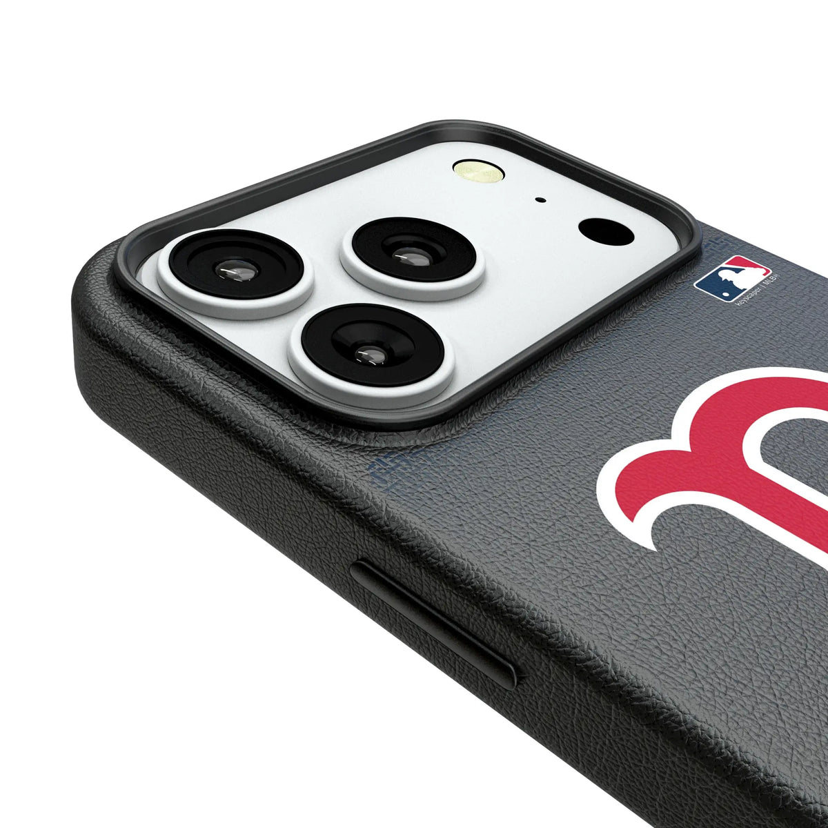 Boston Red Sox Linen iPhone MagSafe Compatible Phone Case for Apple iPhone - Detail#Device_iPhone 18 Pro