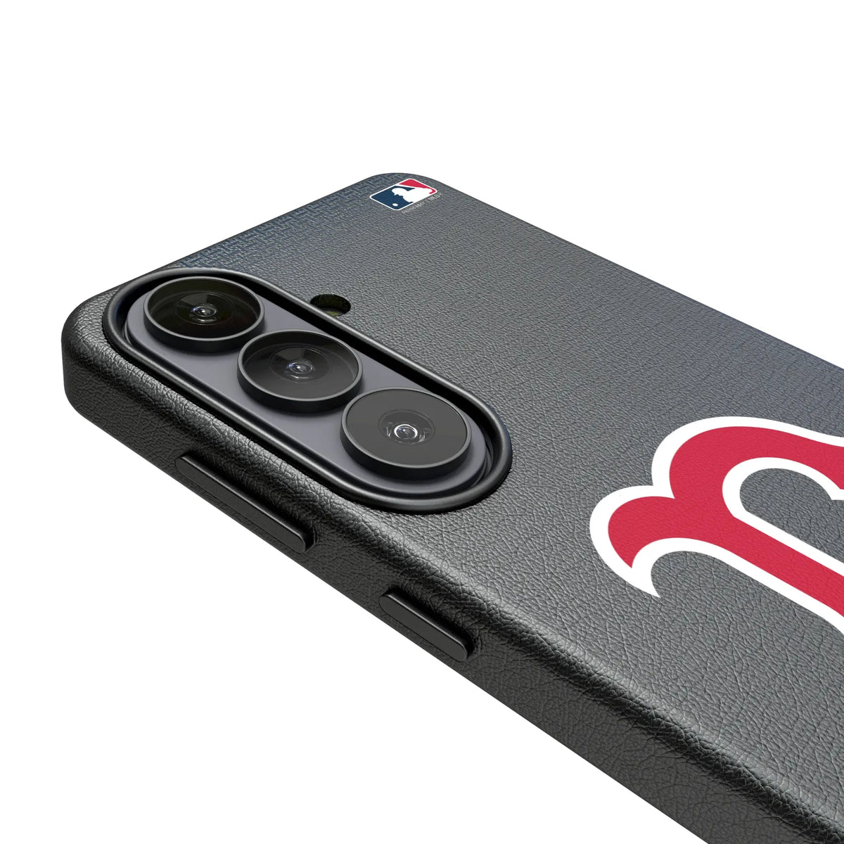 Boston Red Sox Linen Galaxy MagSafe Compatible Phone Case for Samsung Galaxy - Detail#Device_Galaxy S26