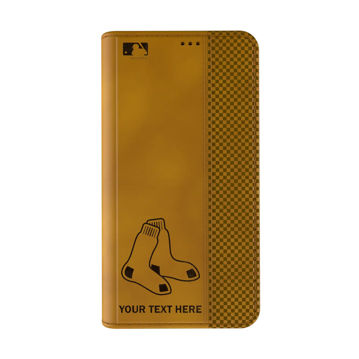Boston Red Sox Personalized Burn iPhone Folio Phone Case for Apple iPhone