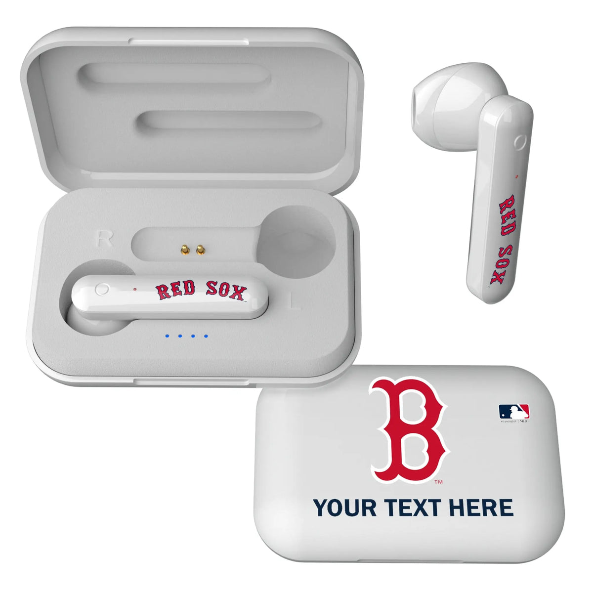 Boston Red Sox Personalized Insignia Wireless TWS Earbuds