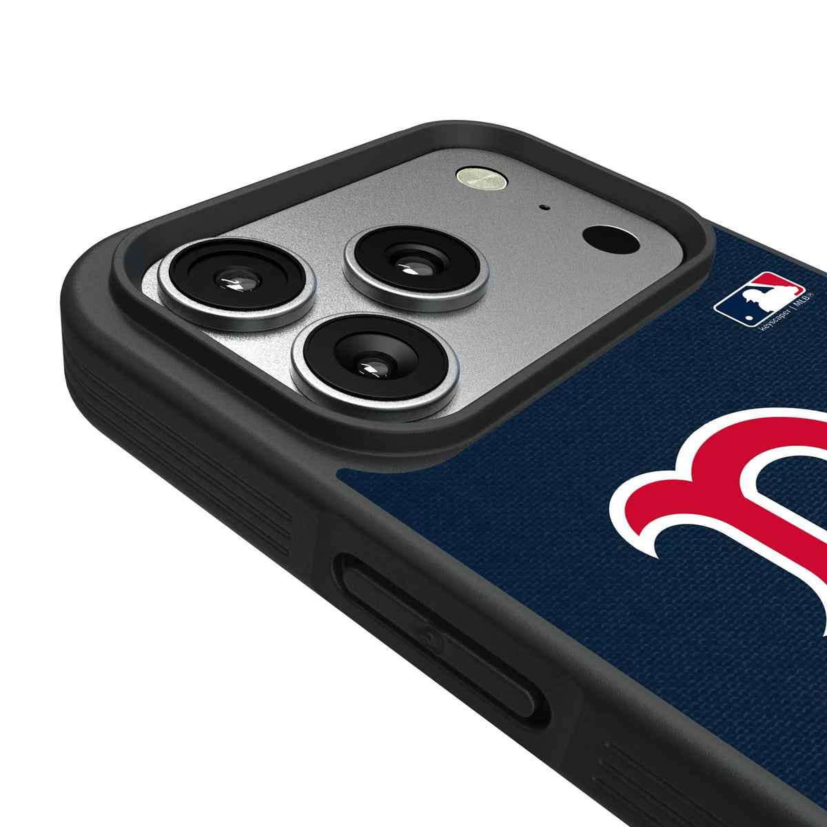 Boston Red Sox Personalized Stripe iPhone Bump Phone Case for Apple iPhone - Detail#Device_iPhone 17 Pro