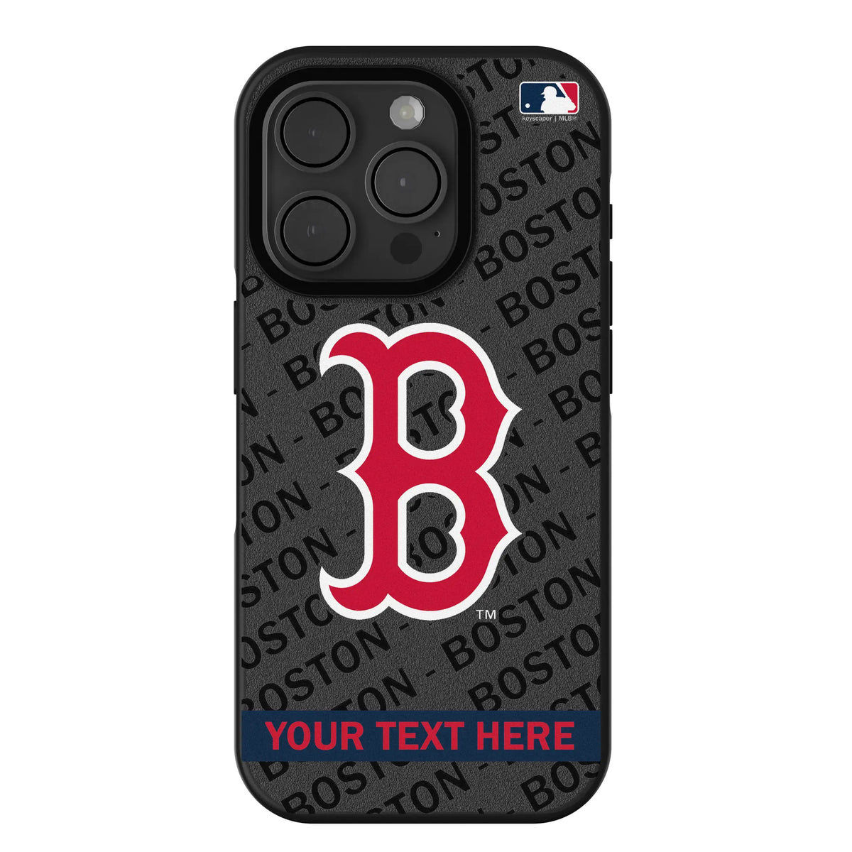 Boston Red Sox Personalized Tilt iPhone Bump Phone Case for Apple iPhone