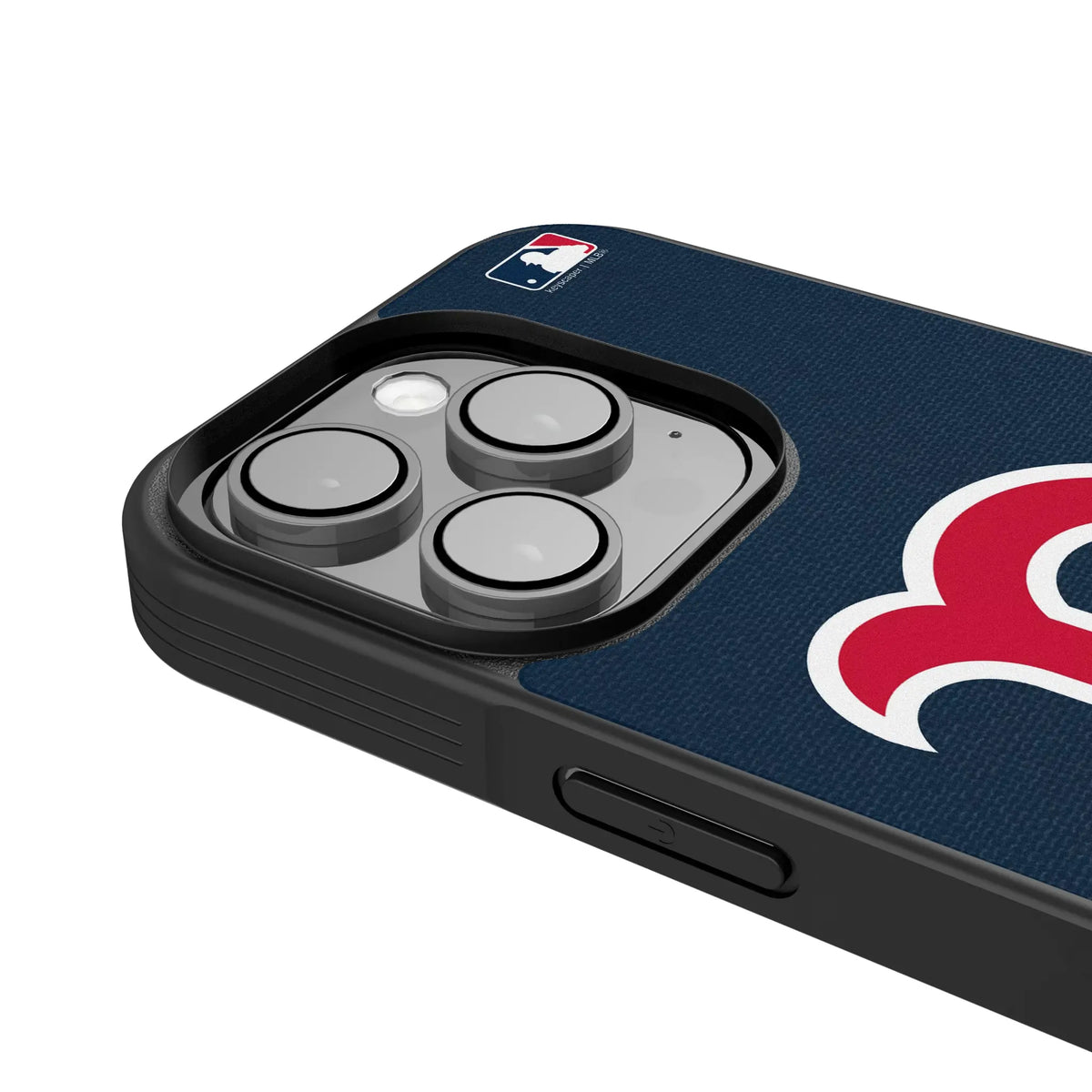 Boston Red Sox Solid iPhone Bump Phone Case for Apple iPhone - Detail