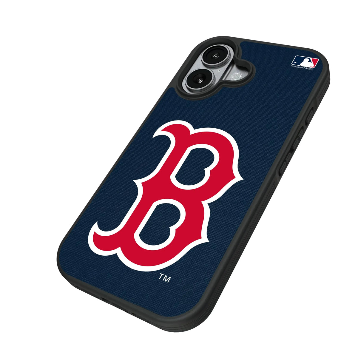 Boston Red Sox Solid iPhone Bump Phone Case for Apple iPhone - Isometric View#Device_iPhone 17