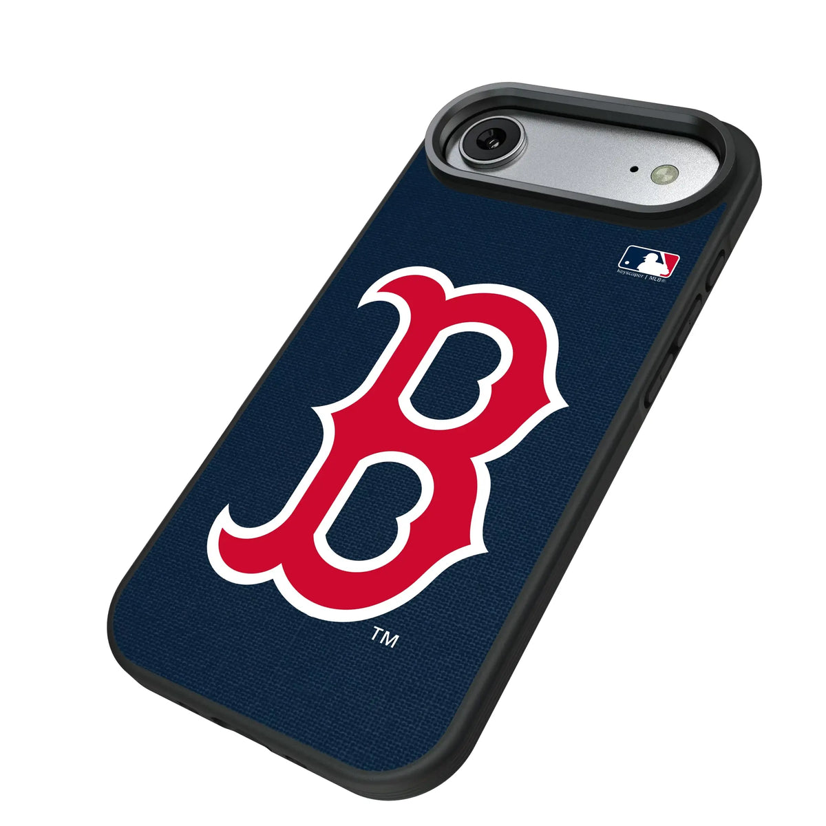 Boston Red Sox Solid iPhone Bump Phone Case for Apple iPhone - Isometric View#Device_iPhone Air