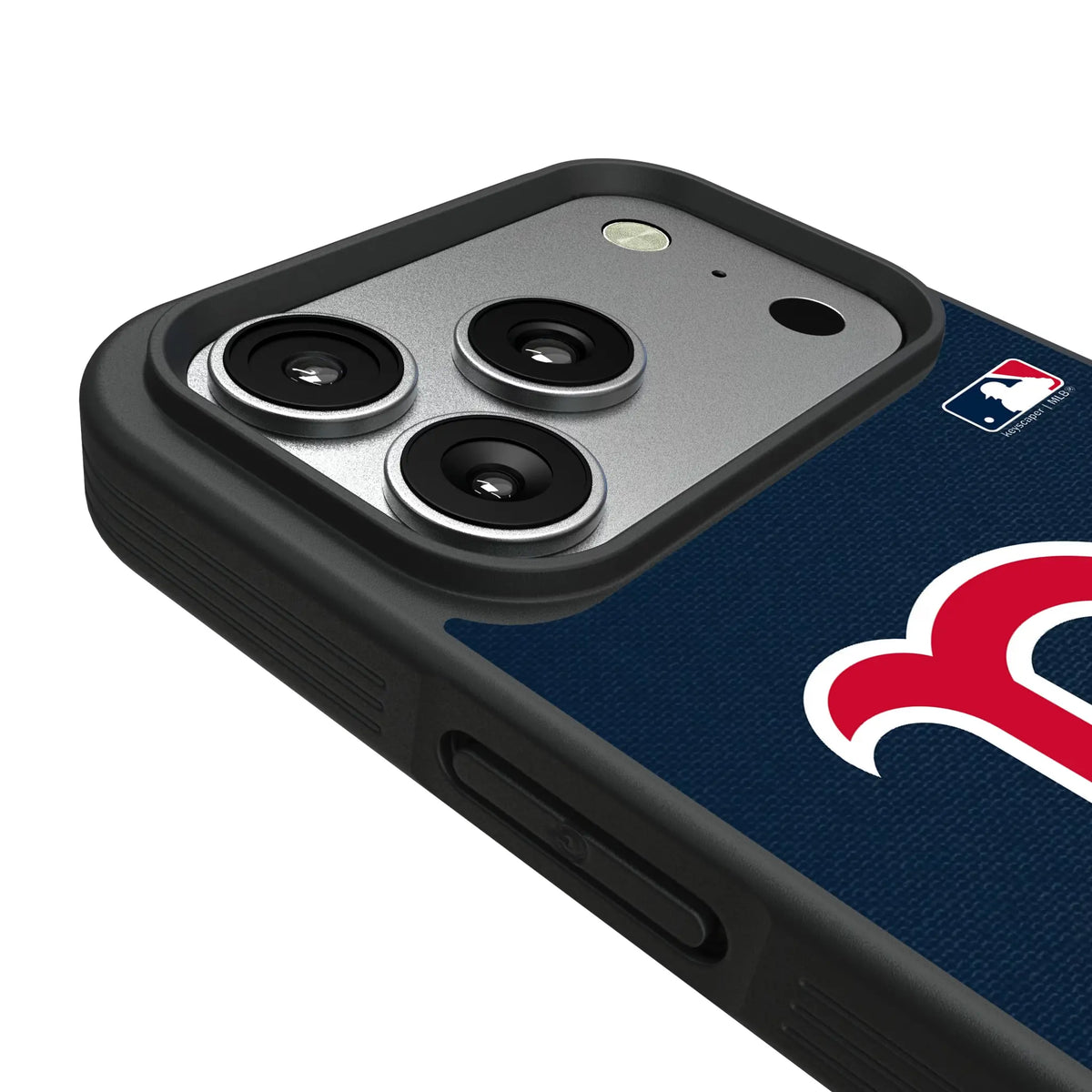Boston Red Sox Solid iPhone Bump Phone Case for Apple iPhone - Detail#Device_iPhone 17 Pro