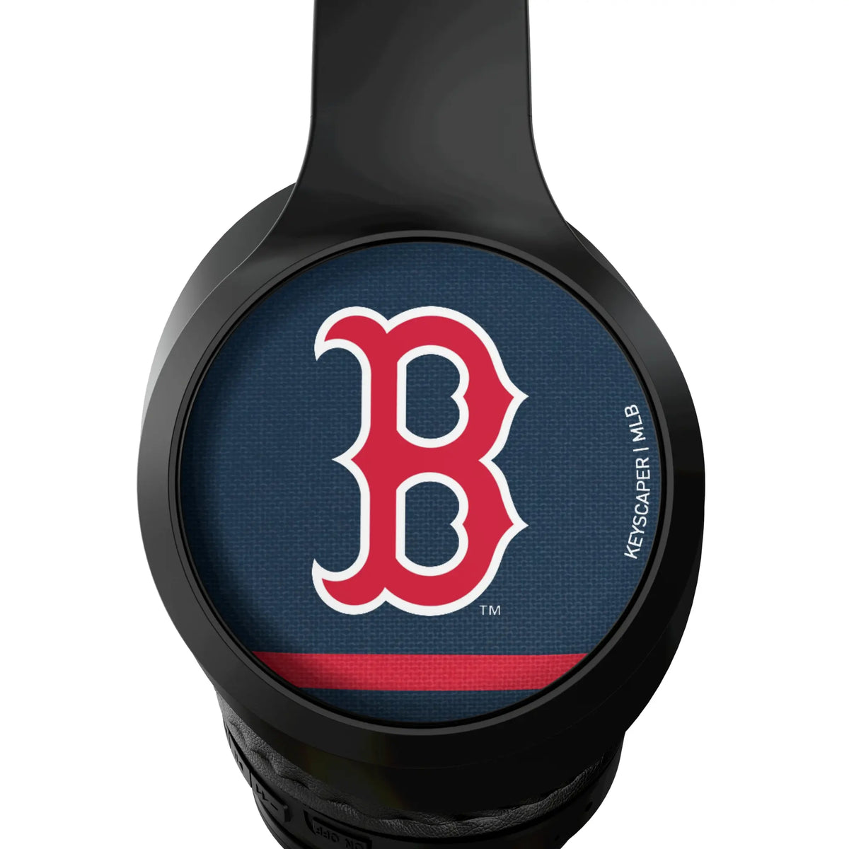 Boston Red Sox Stripe Wireless Over-Ear Headphones With Case - Detail