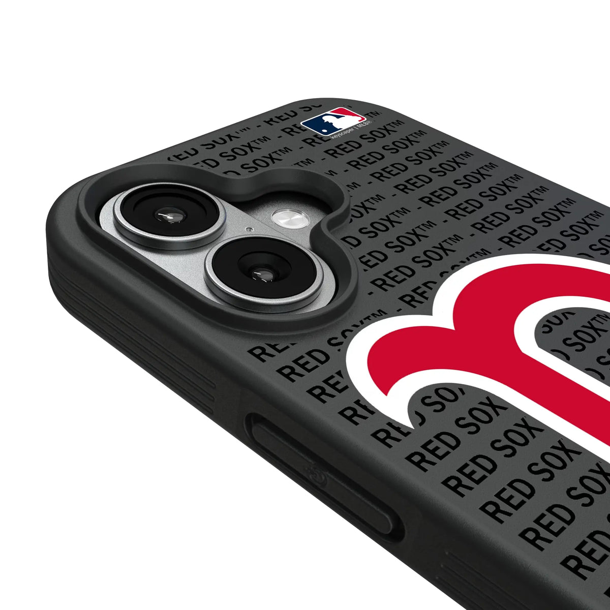 Boston Red Sox Text Backdrop iPhone Bump Phone Case for Apple iPhone - Detail#Device_iPhone 17