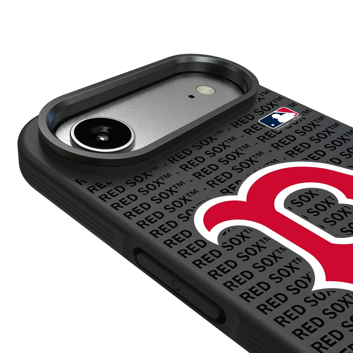 Boston Red Sox Text Backdrop iPhone Bump Phone Case for Apple iPhone - Detail#Device_iPhone Air