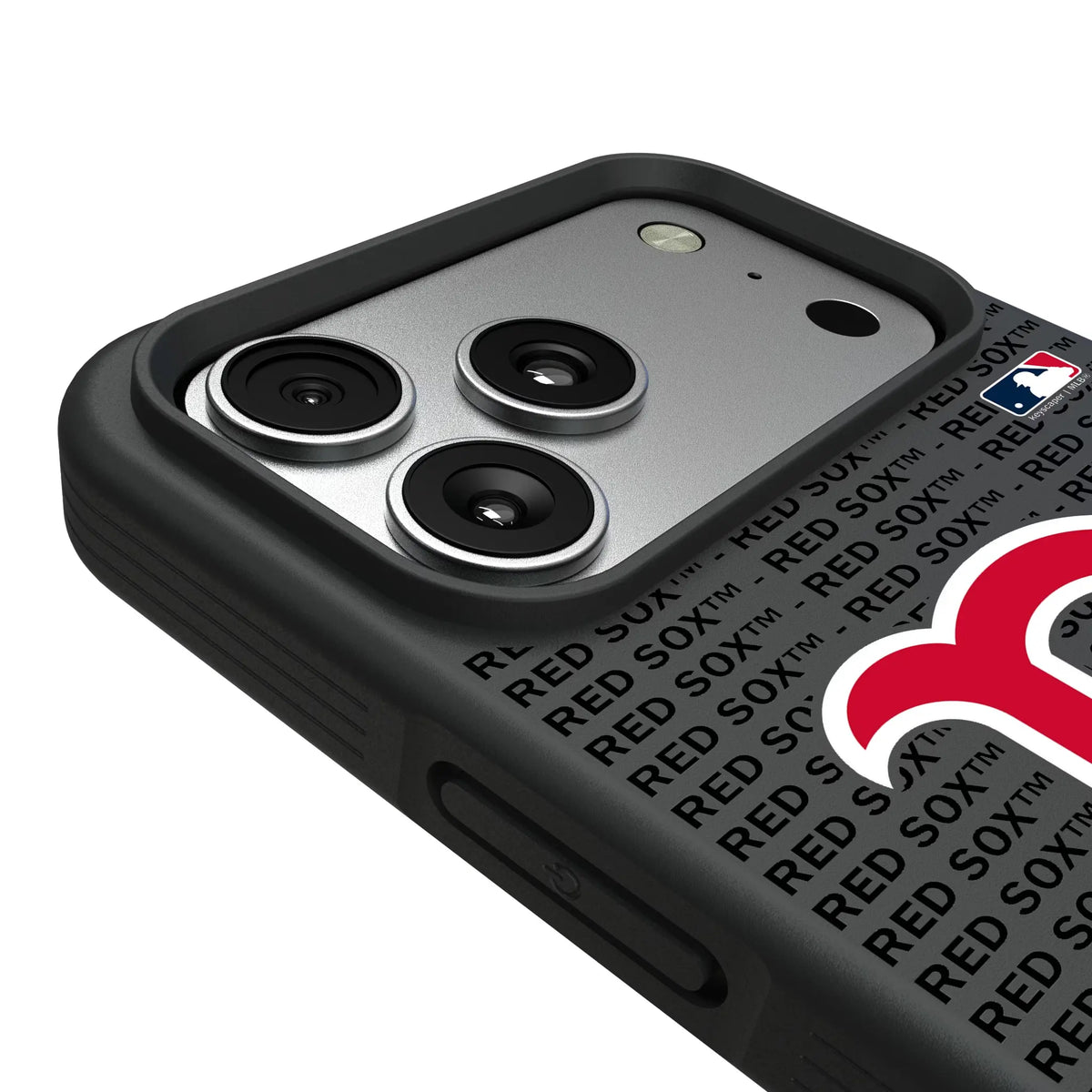 Boston Red Sox Text Backdrop iPhone Bump Phone Case for Apple iPhone - Detail#Device_iPhone 17 Pro Max