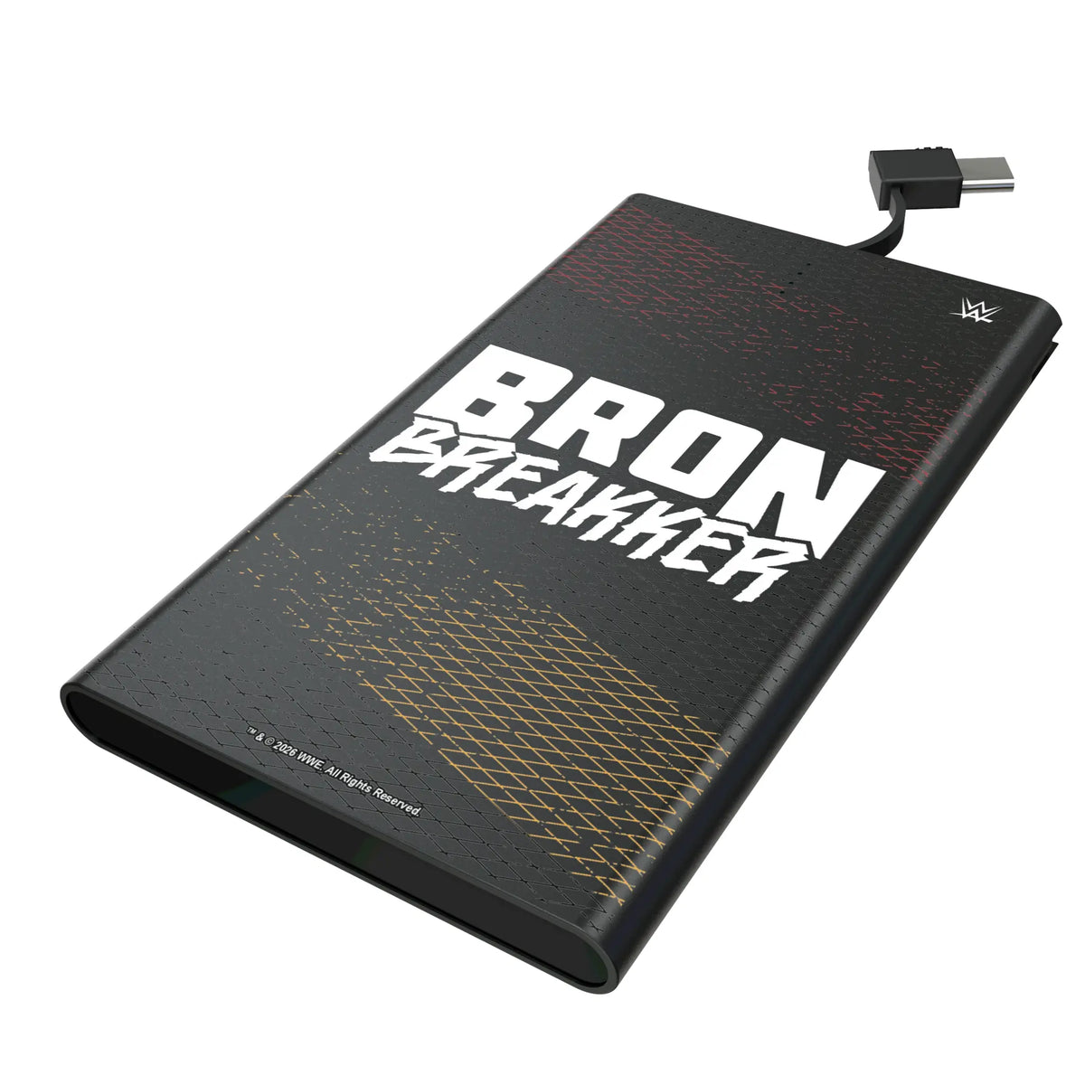 Bron Breakker Steel 5000mAh Flat Power Bank
