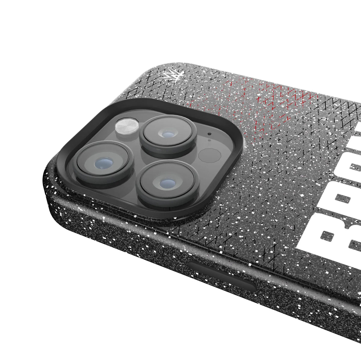 Bron Breakker Steel iPhone Bling Phone Case for Apple iPhone - Detail