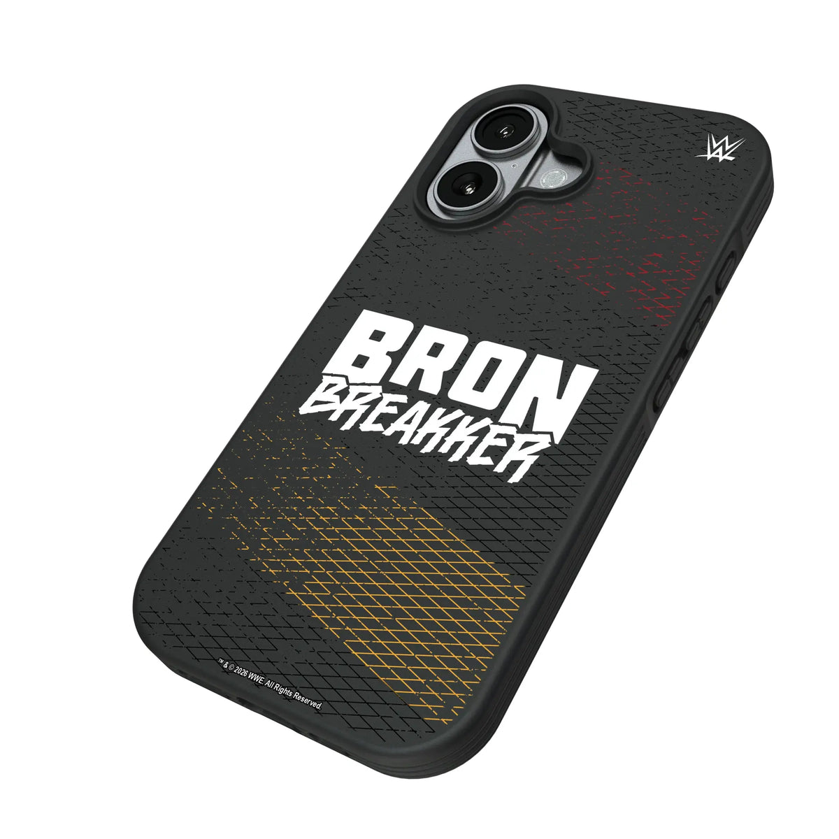 Bron Breakker Steel iPhone Bump Phone Case for Apple iPhone - Isometric View#Device_iPhone 17