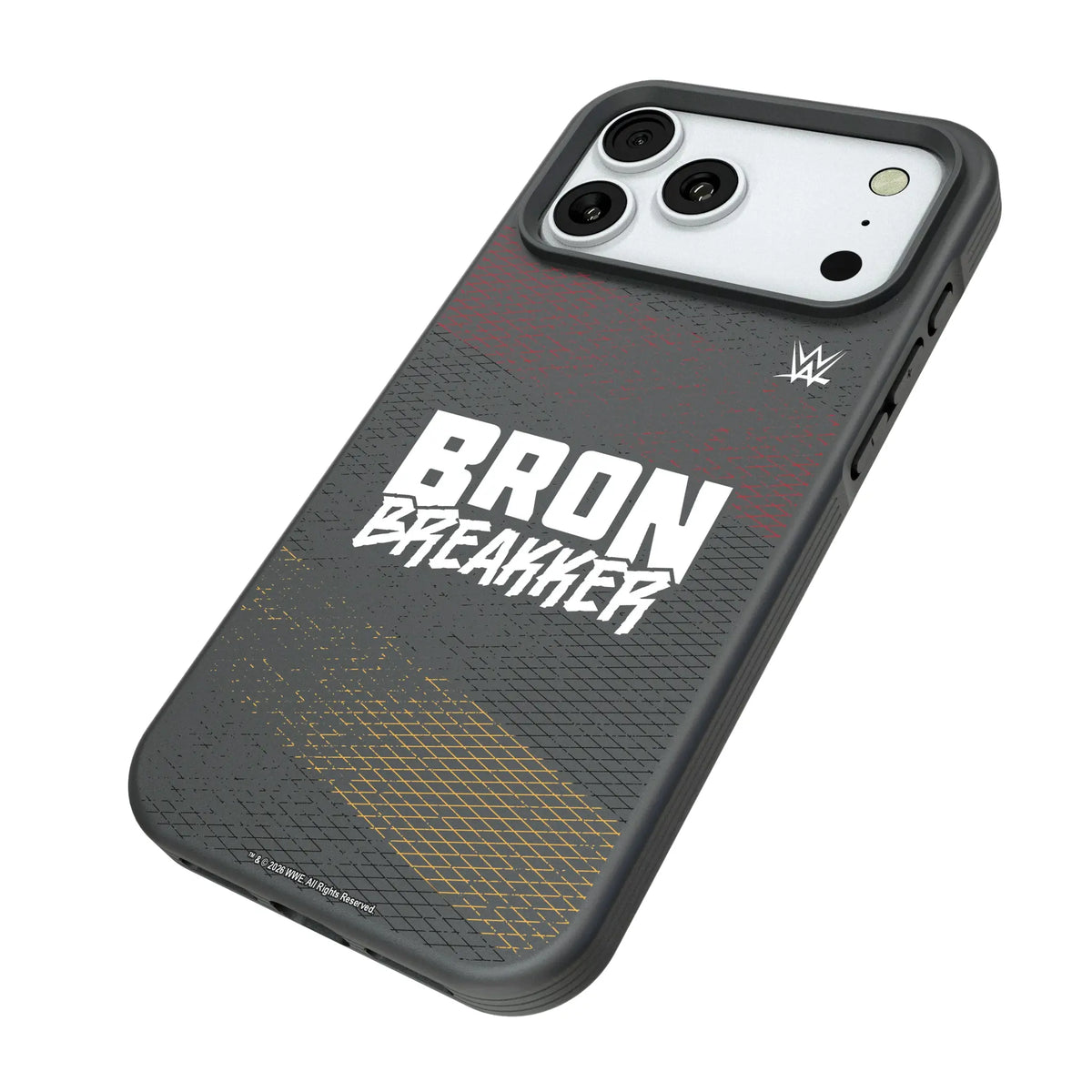 Bron Breakker Steel iPhone Bump Phone Case for Apple iPhone - Isometric View#Device_iPhone 18 Pro Max