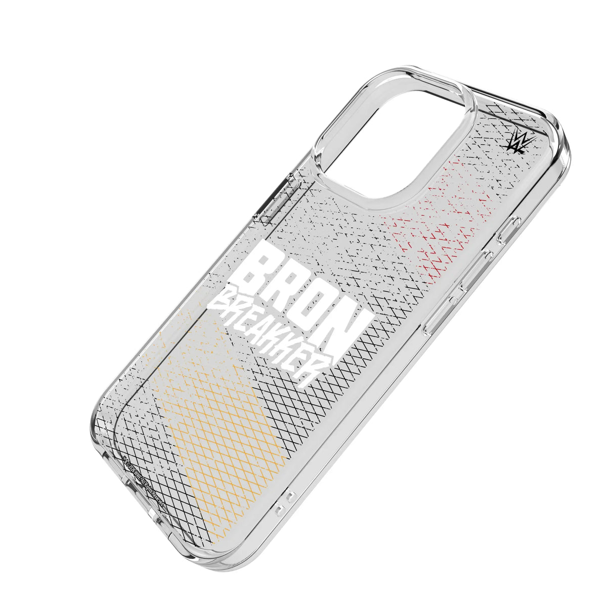 Bron Breakker Steel iPhone Clear Phone Case for Apple iPhone - Isometric View