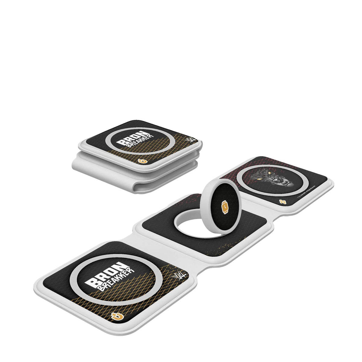 Bron Breakker Steel Foldable 3 in 1 Charger