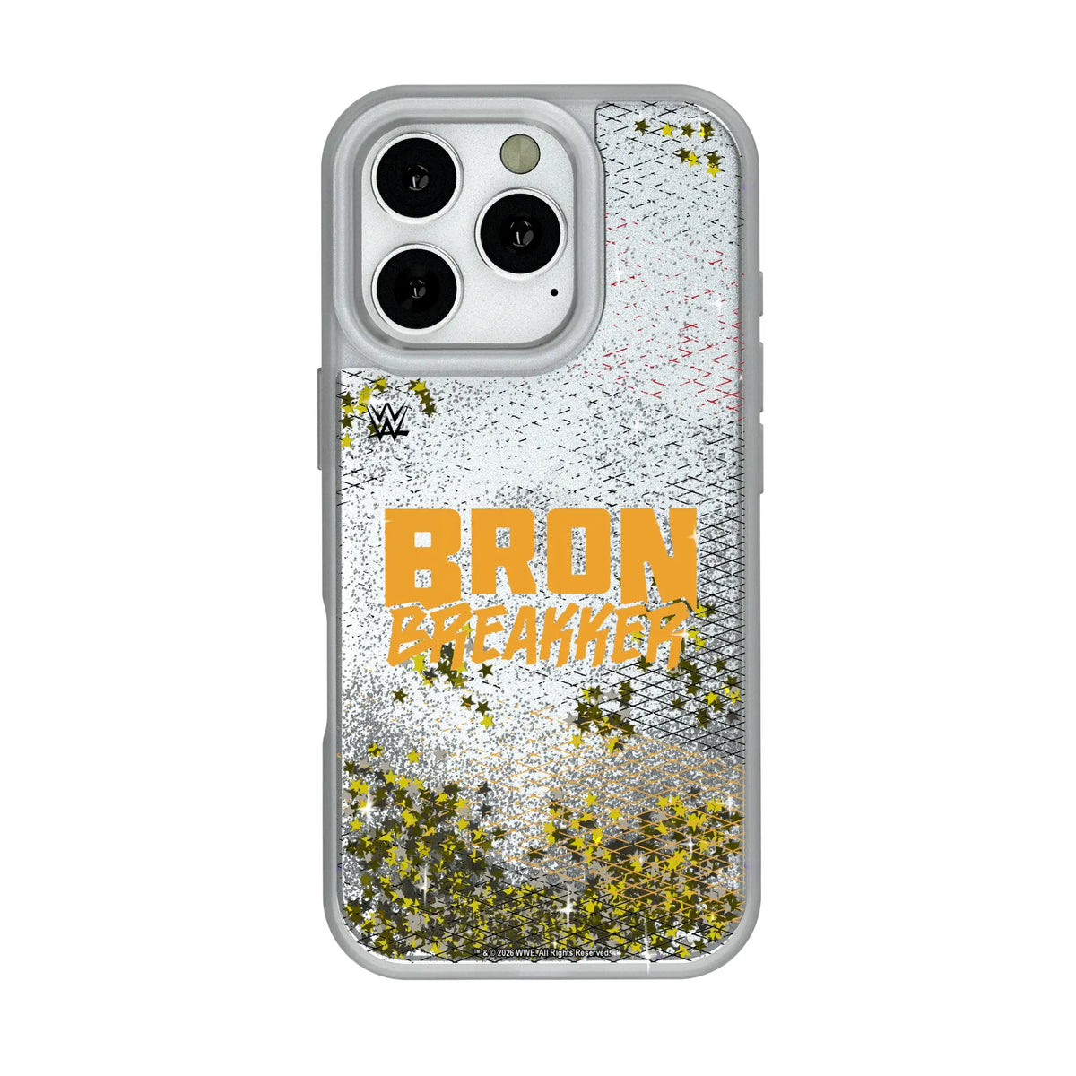 Bron Breakker Steel iPhone Glitter Phone Case for Apple iPhone#Device_iPhone 16 Pro