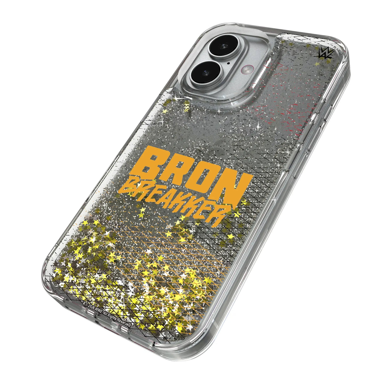 Bron Breakker Steel iPhone Glitter Phone Case for Apple iPhone - Isometric View#Device_iPhone 17