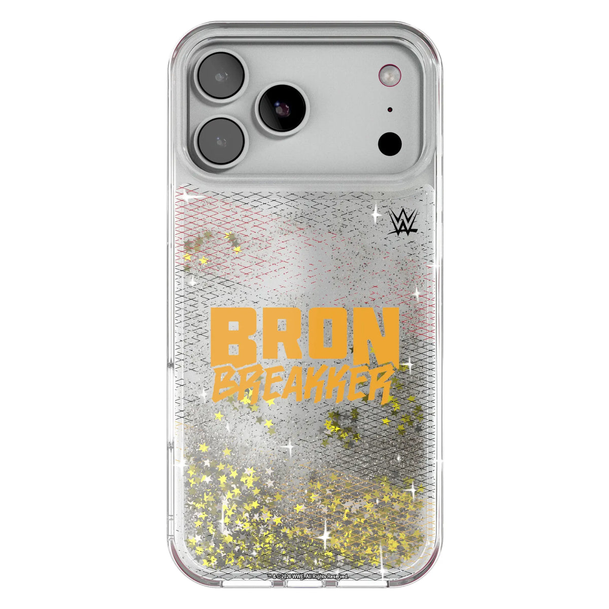 Bron Breakker Steel Glitter Phone Case for Apple iPhone