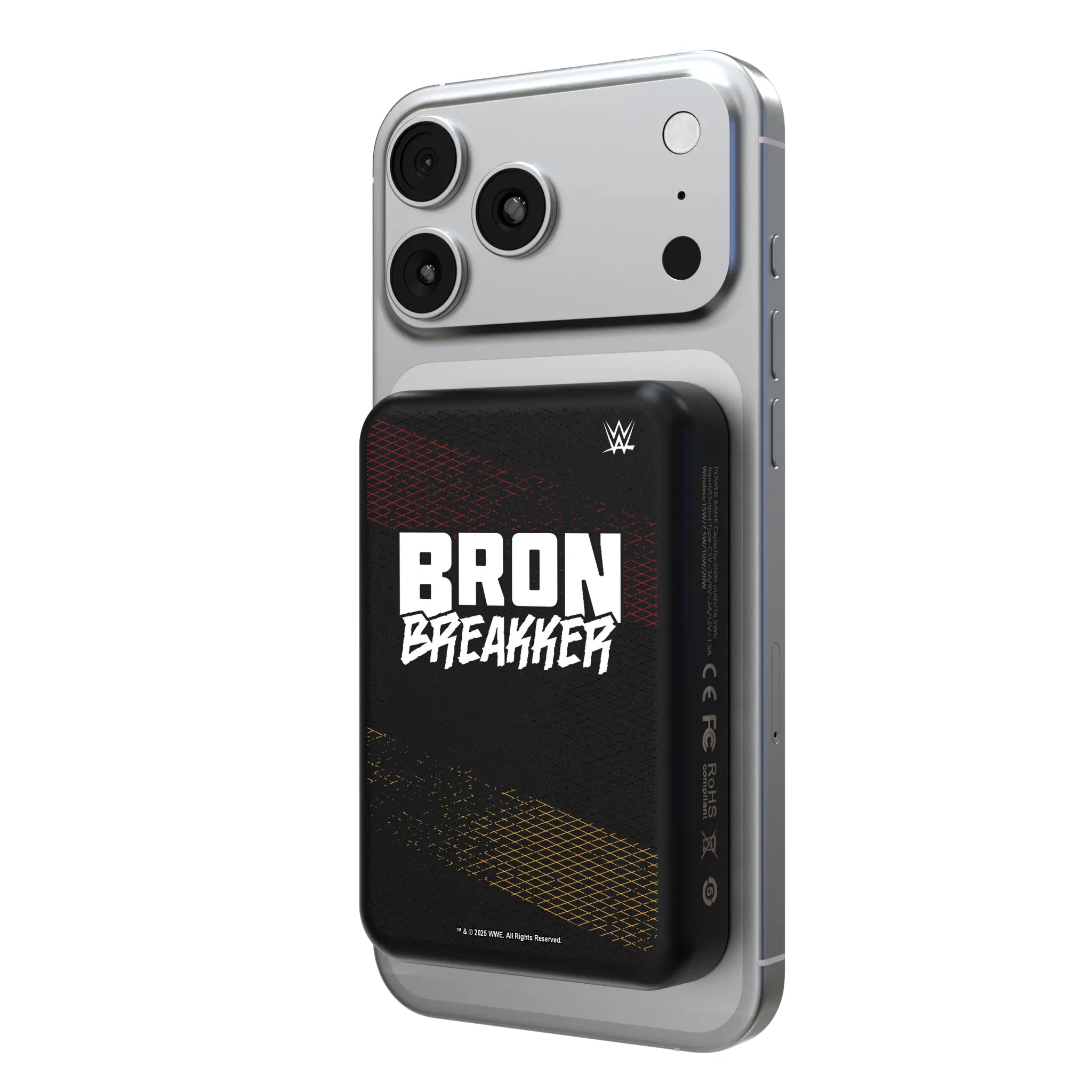 Bron Breakker Steel Wireless Mag Power Bank