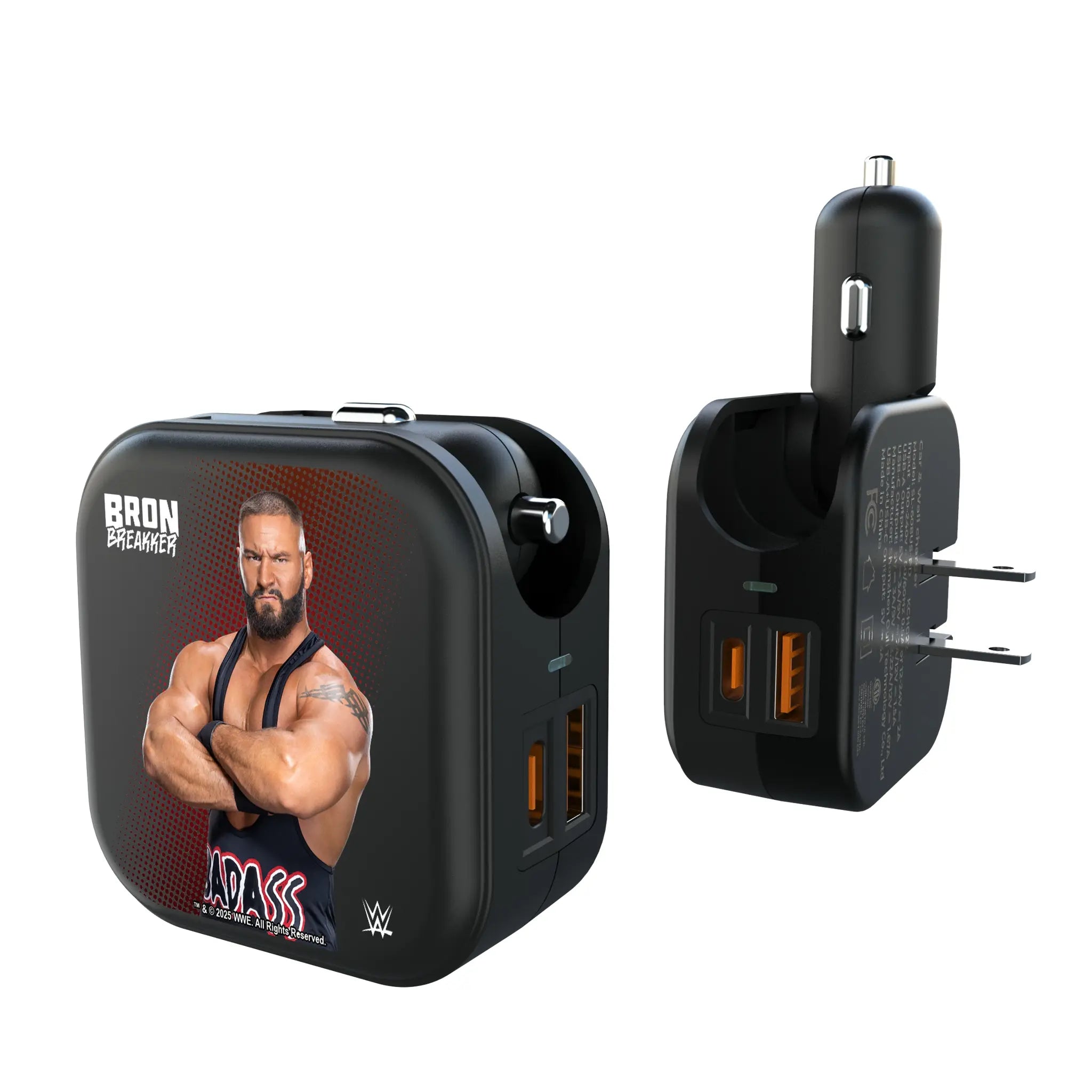 Bron Breakker Superstar 2 in 1 USB A/C Charger